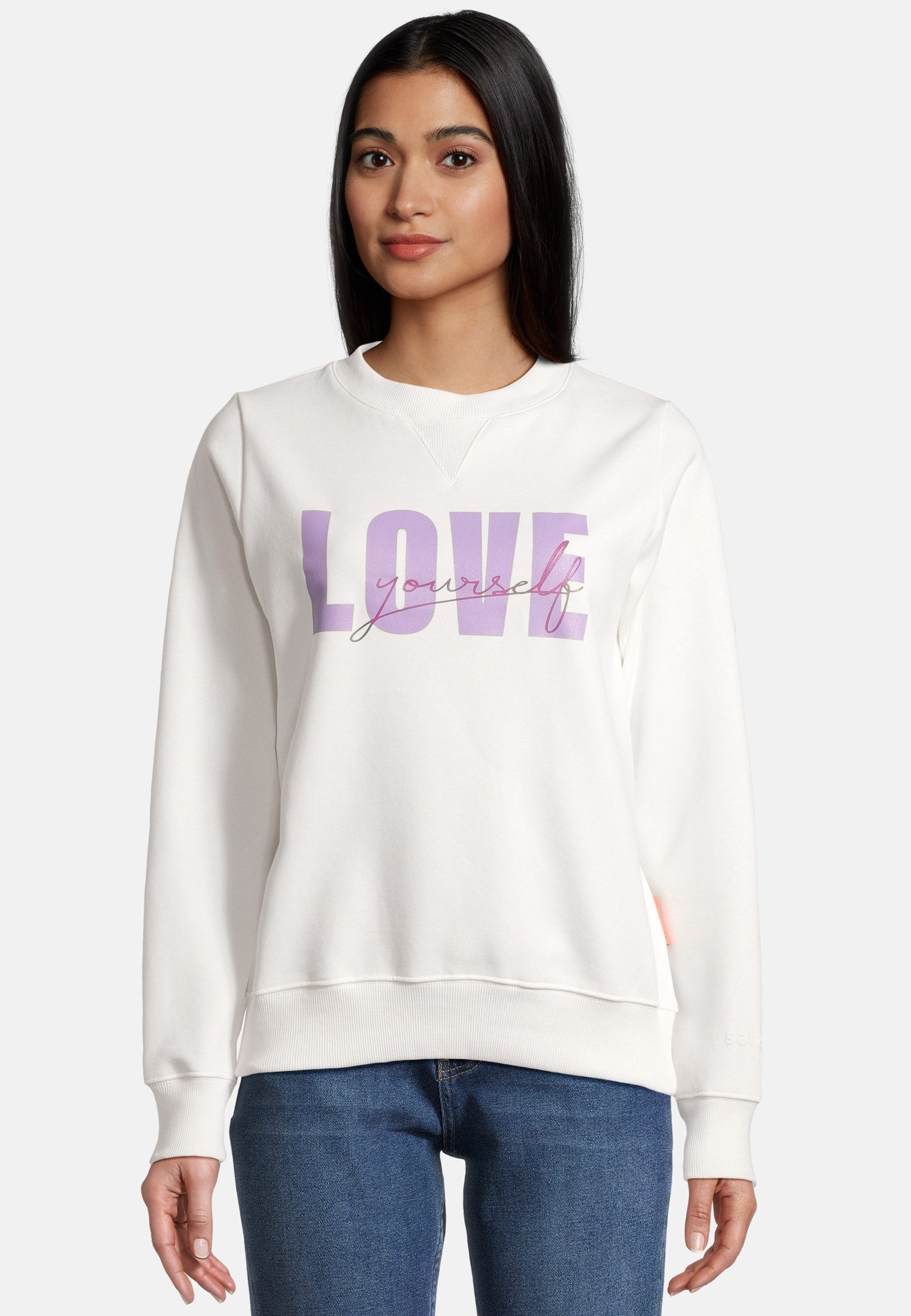 salzhaut Sweatshirt RABHAHN Damen normale Passform Bequemer geht nicht! Sweatshirt, Pullover, Pulli, Hoodie, Langarm