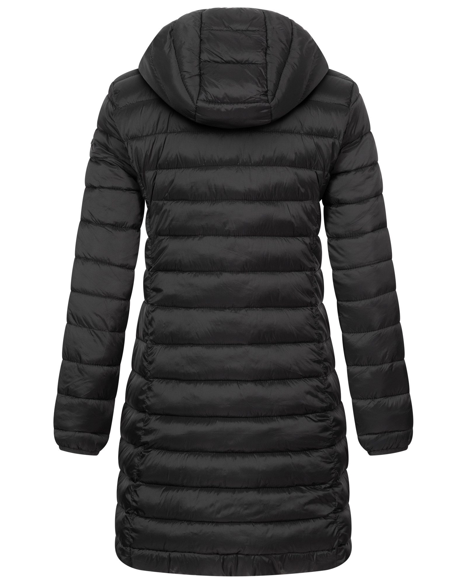 Geographical Norway Steppmantel Damen Herbst Winter Jacke Steppjacke Outdoor leicht Kapuze warm – Bild 4 von 5