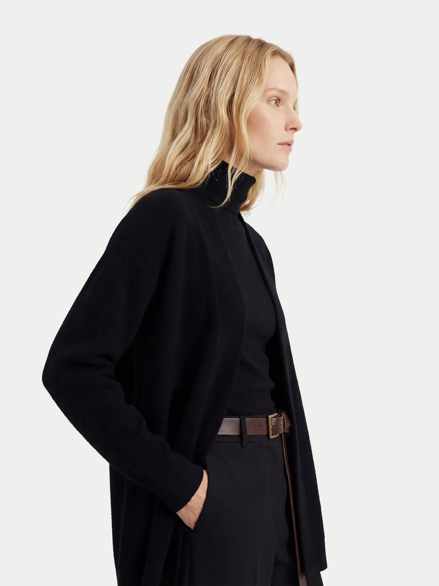 GOBI Cashmere Cardigan Offene Kaschmir-Strikjacke