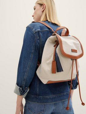 TOM TAILOR Rucksack Kimi Rucksack mit Kunstlederdetails