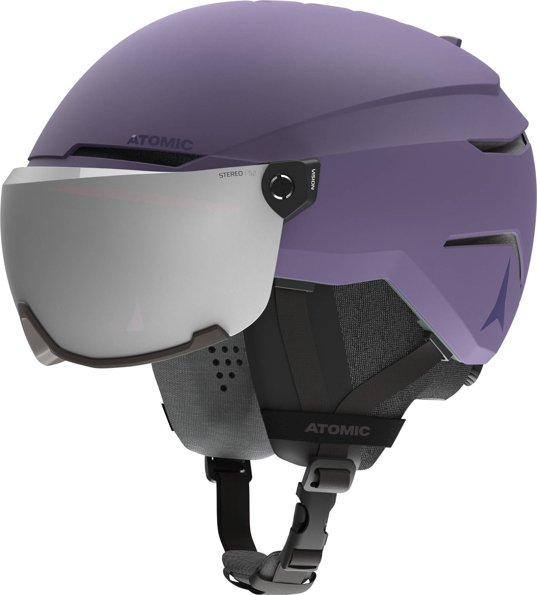 Skihelm Skihelm SAVOR VISOR STEREO LIGHTPURPLE