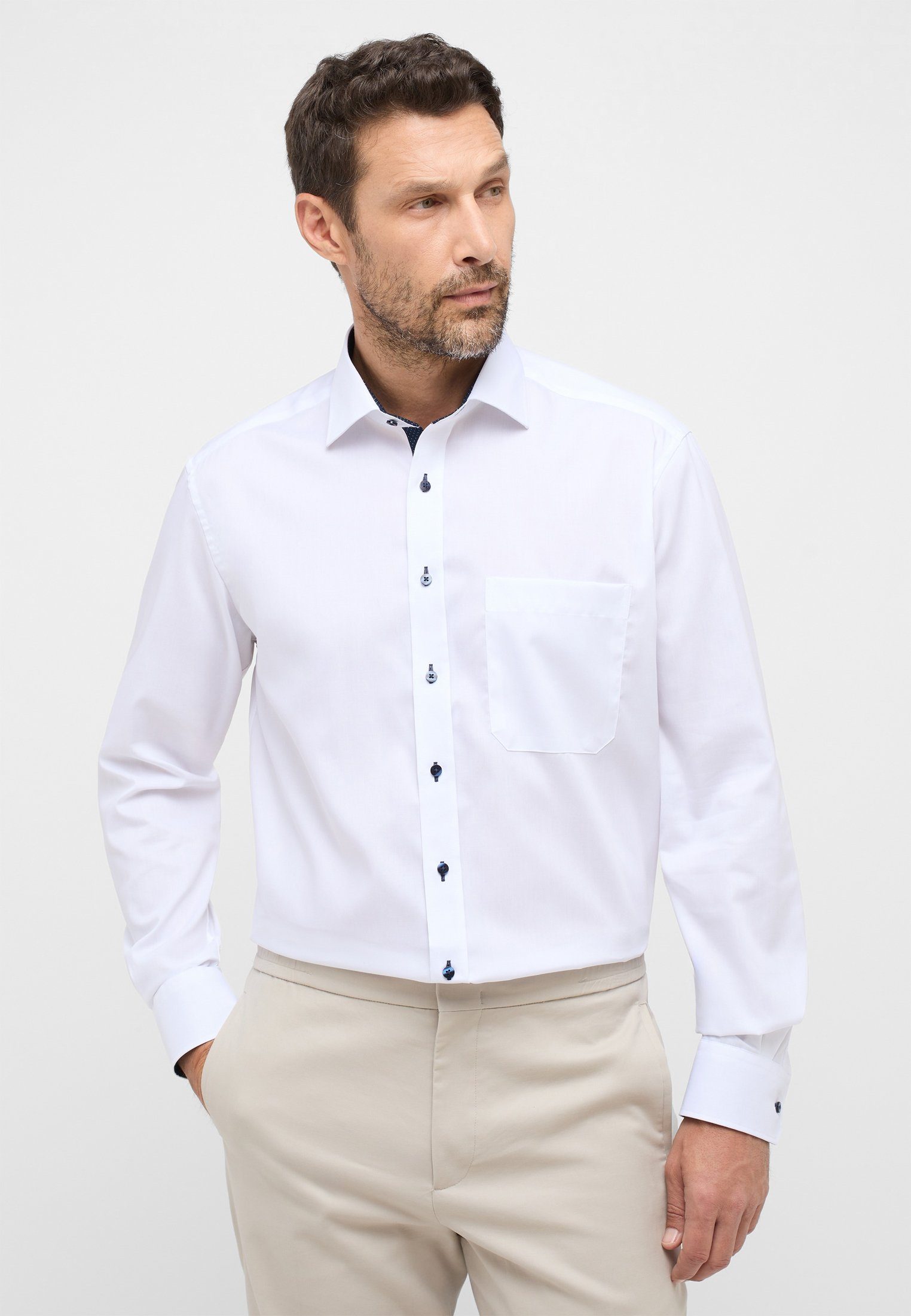 Eterna Langarmhemd COMFORT FIT NON IRON günstig online kaufen