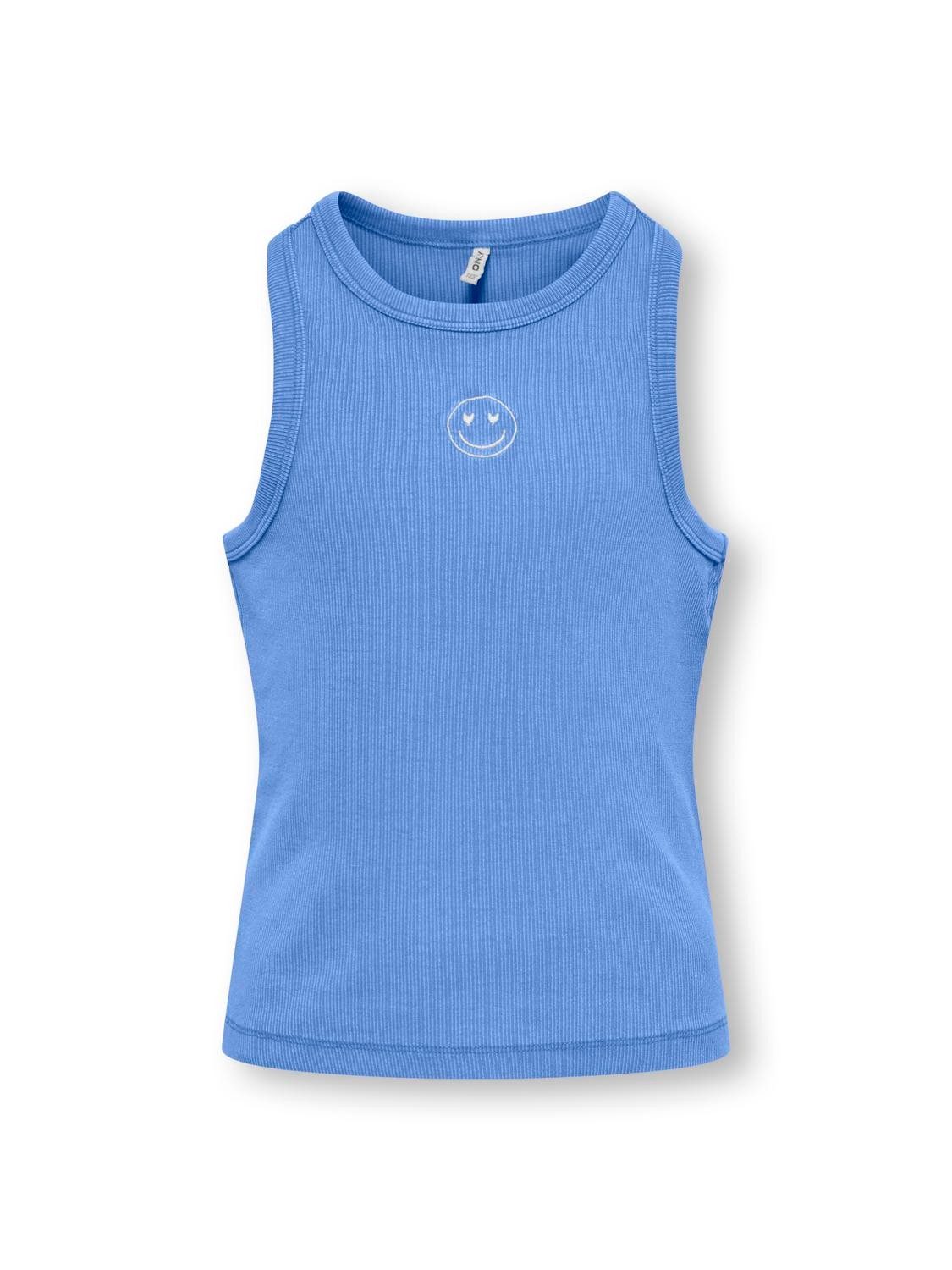 KIDS ONLY Tanktop Kogjilly Emb Washed Tank Top Jrs