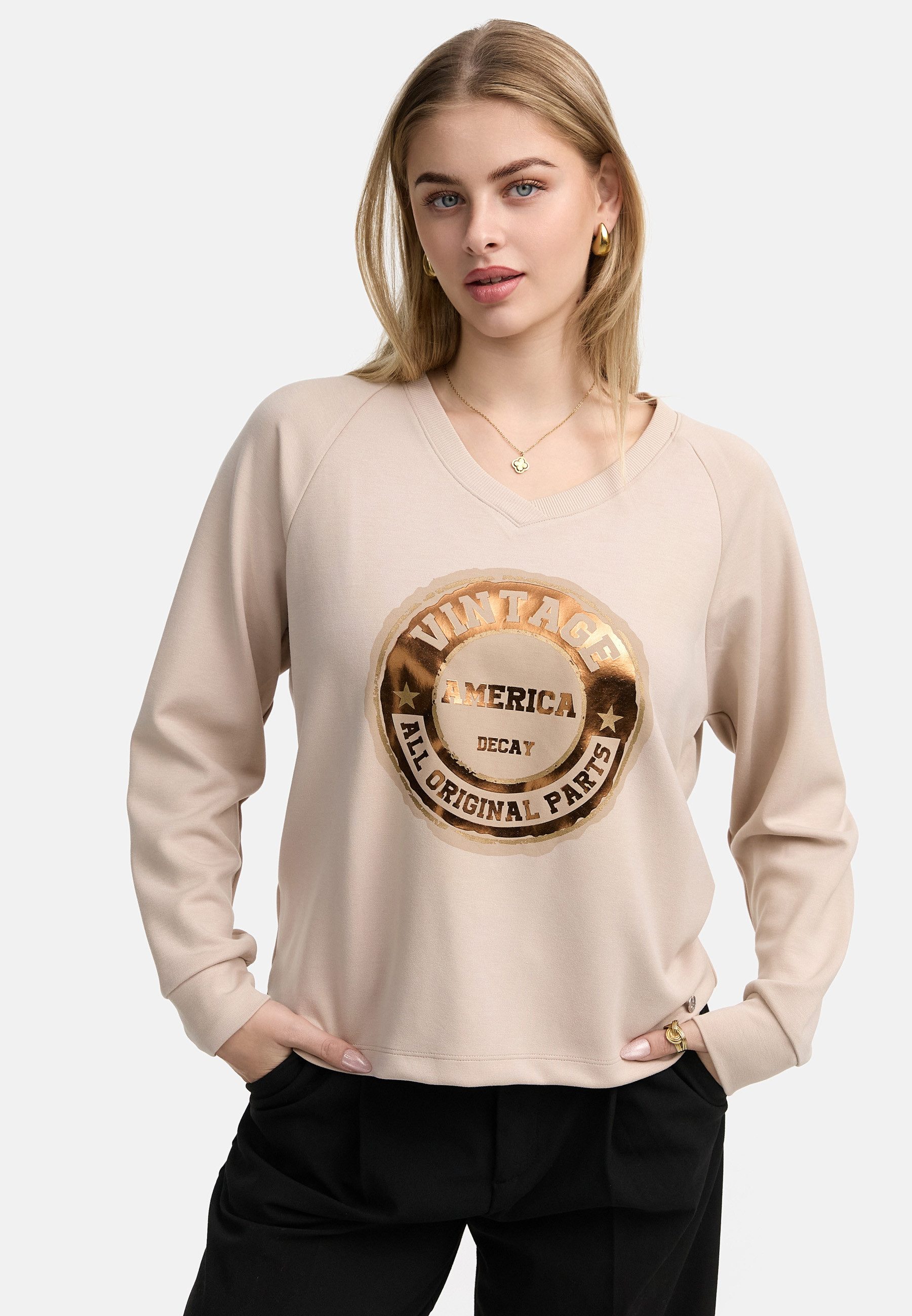 Decay Longsleeve Decay mit Sternen (1-tlg)