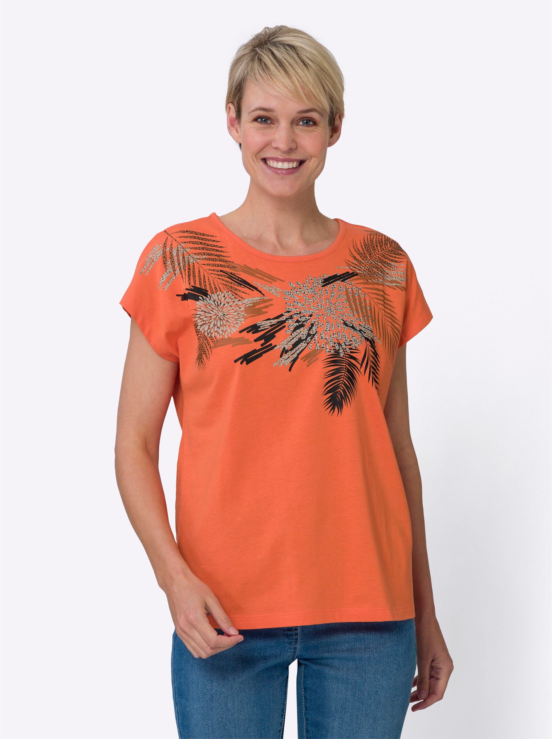 Sieh an! T-Shirt Kurzarm-Shirt Extra kurz günstig online kaufen
