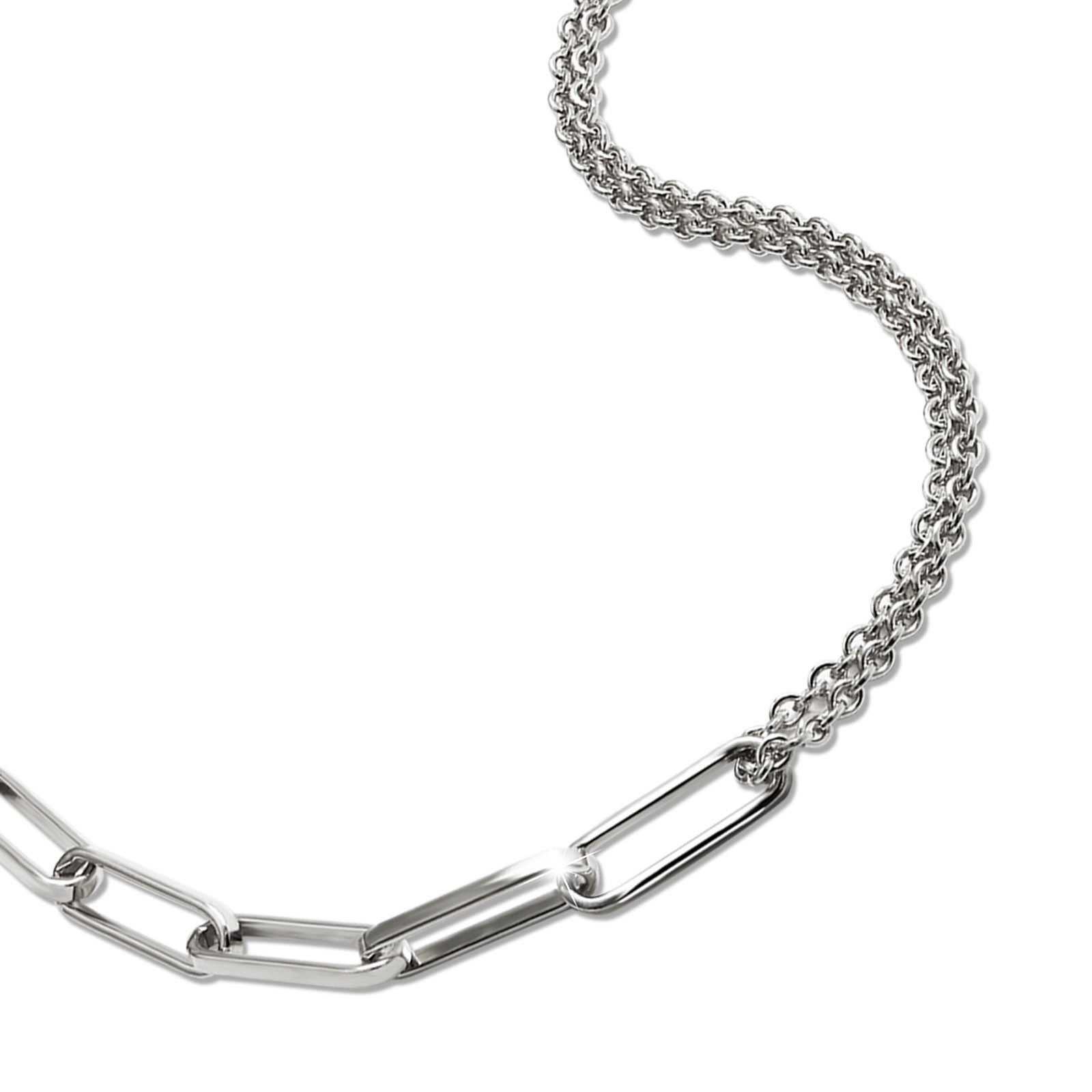SilberDream Fußkette mit Anhänger SilberDream Fußkette Fantasie 925, Damen Fußketten Fantasie aus 925 Sterling Silber, Farbe: silber