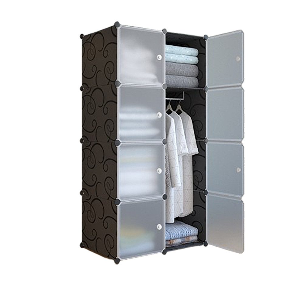 GarveeMore Kleiderschrank DIY Kombischrank Steckregal modularer günstig online kaufen