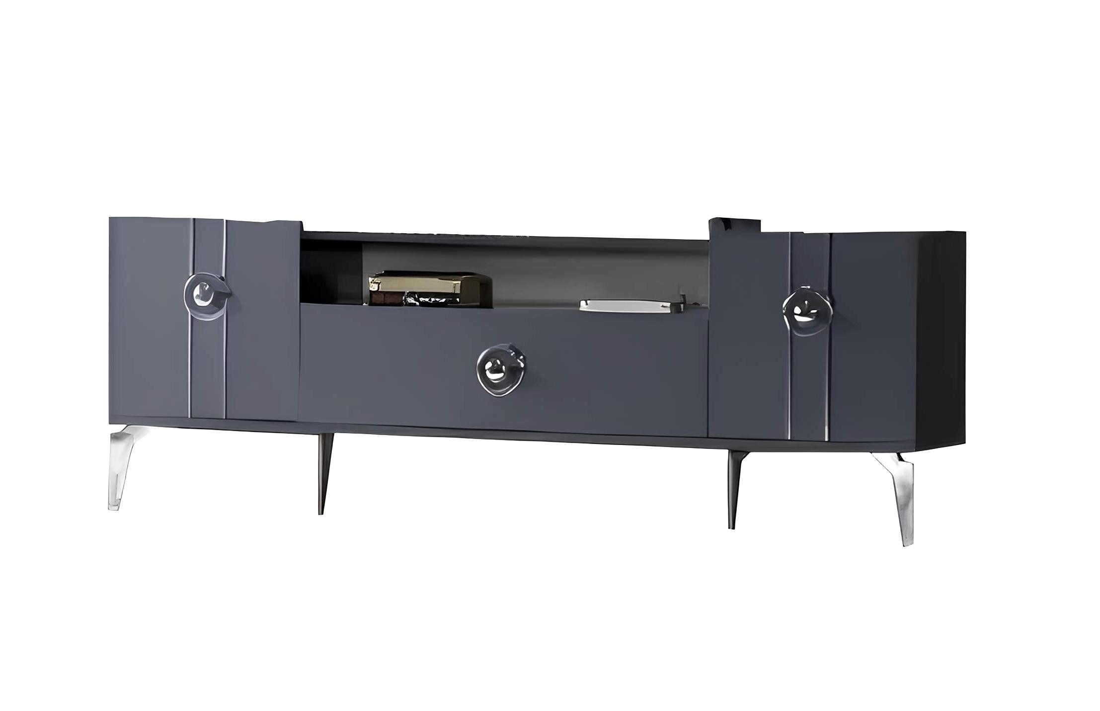 Xlmoebel Lowboard TV-Möbel Sideboard Fernsehschrank RTV Wohnzimmer Design Luxus (TV-Lowboard), Hergestellt in Europa