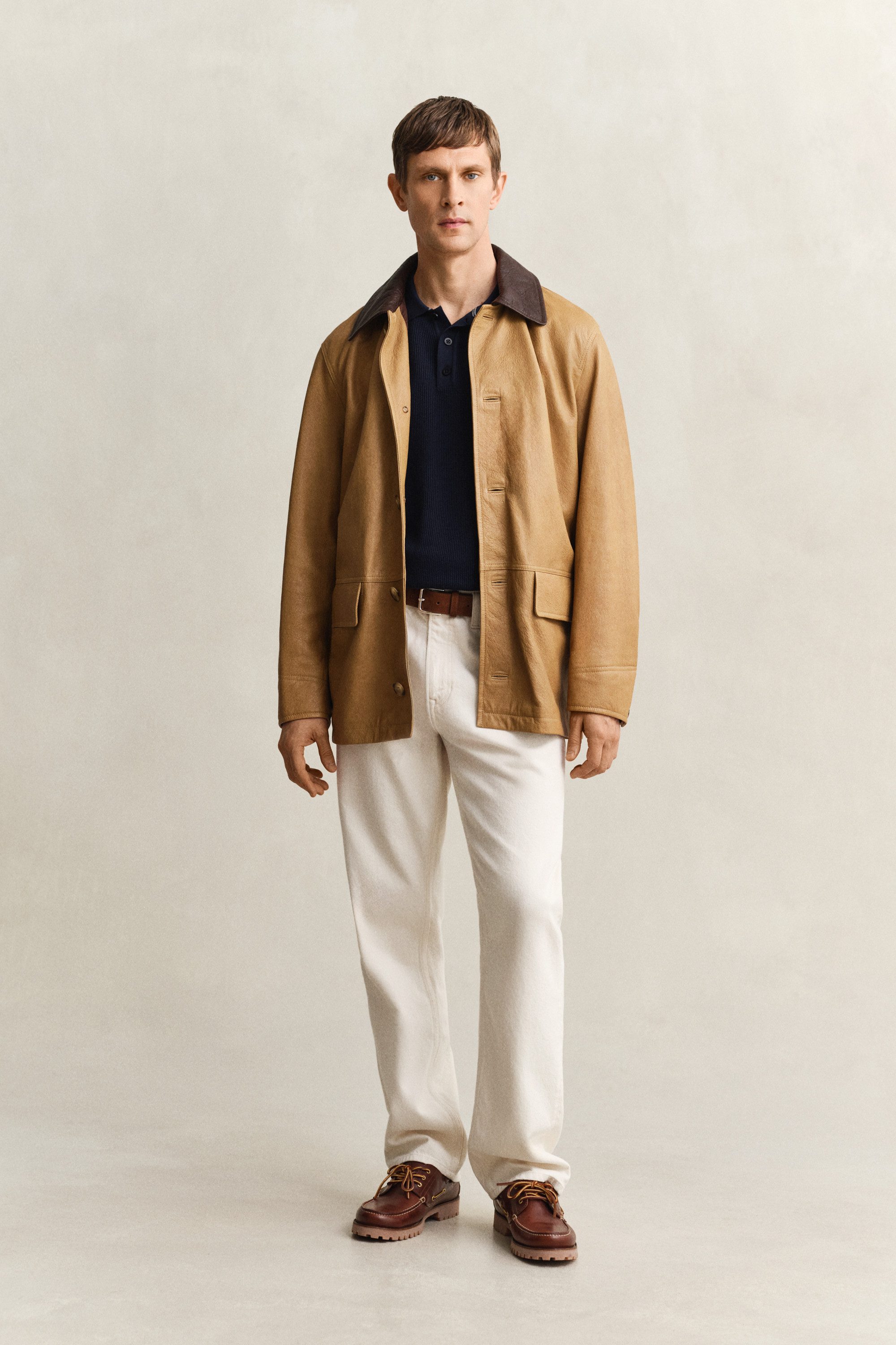 Gant Poloshirt MICRO TEXTURED COTTON Regular fit mit Polokragen