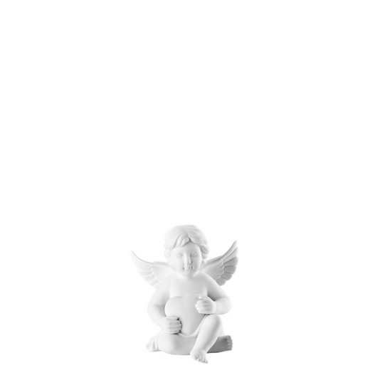 Rosenthal Engelfigur »Engel klein Weiß matt Engel mit Herz 6,5 cm« (1 Stück)