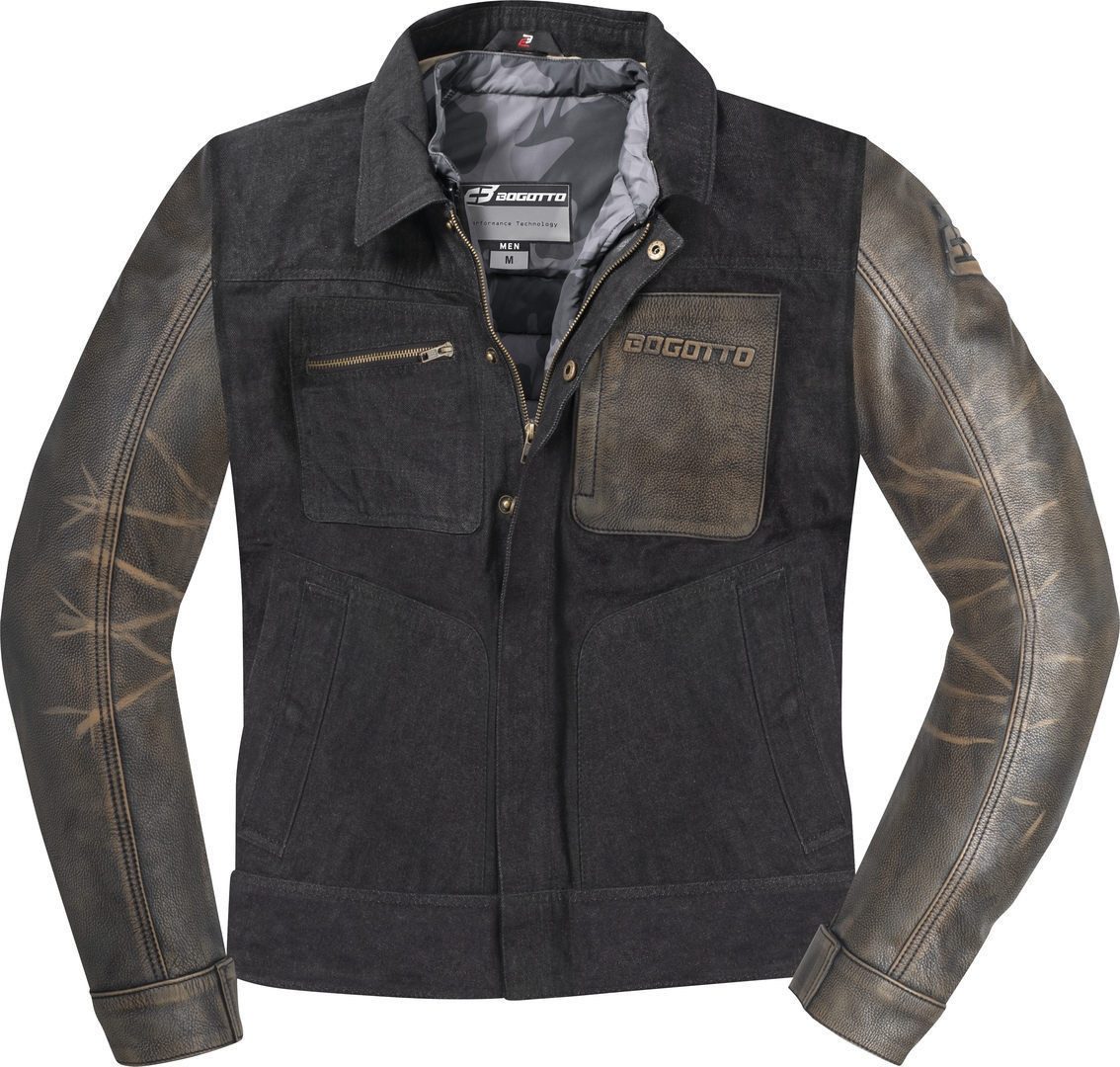 Motorradjacke Bullfinch Motorrad Leder-/Textiljacke