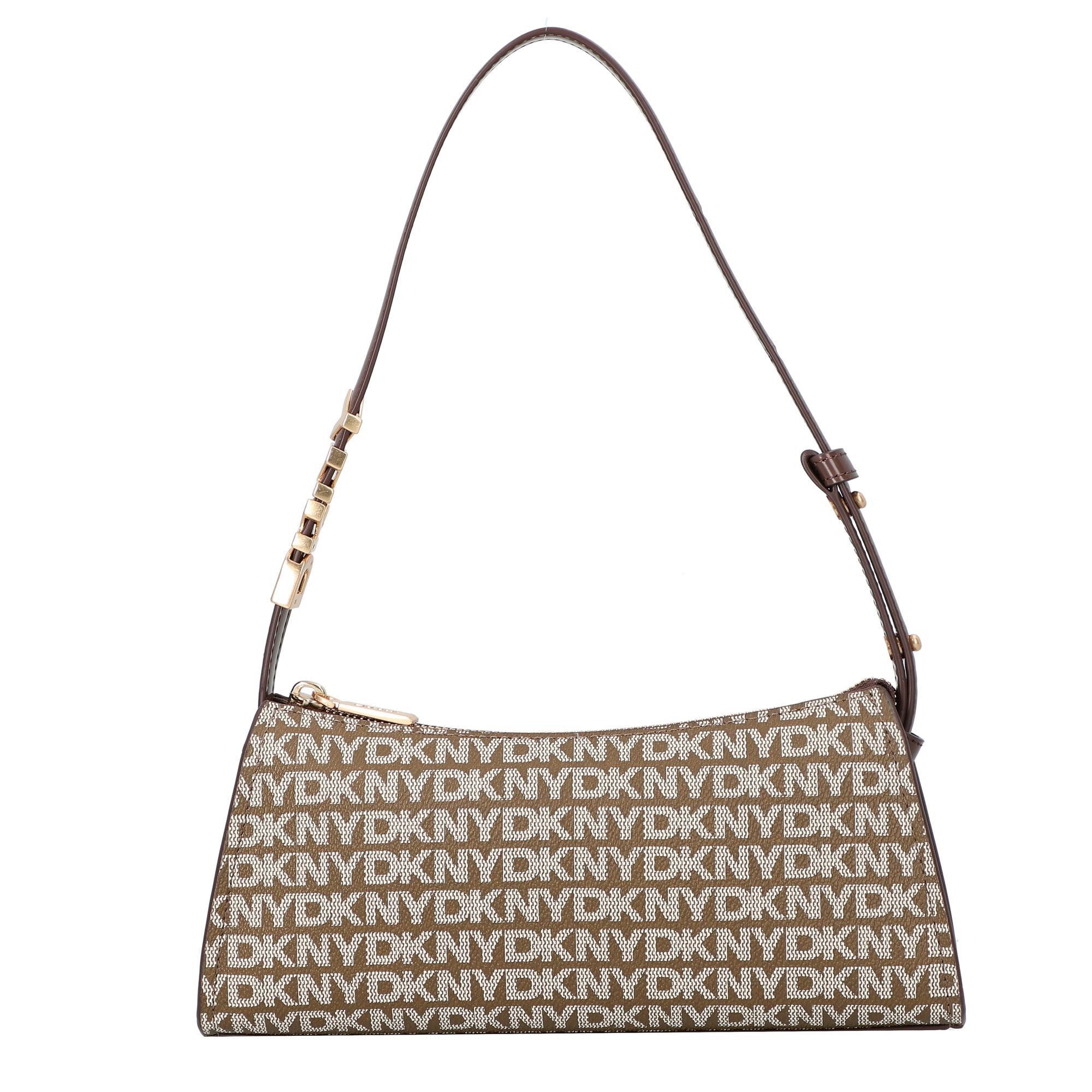 DKNY Schultertasche Avril, Polyurethan