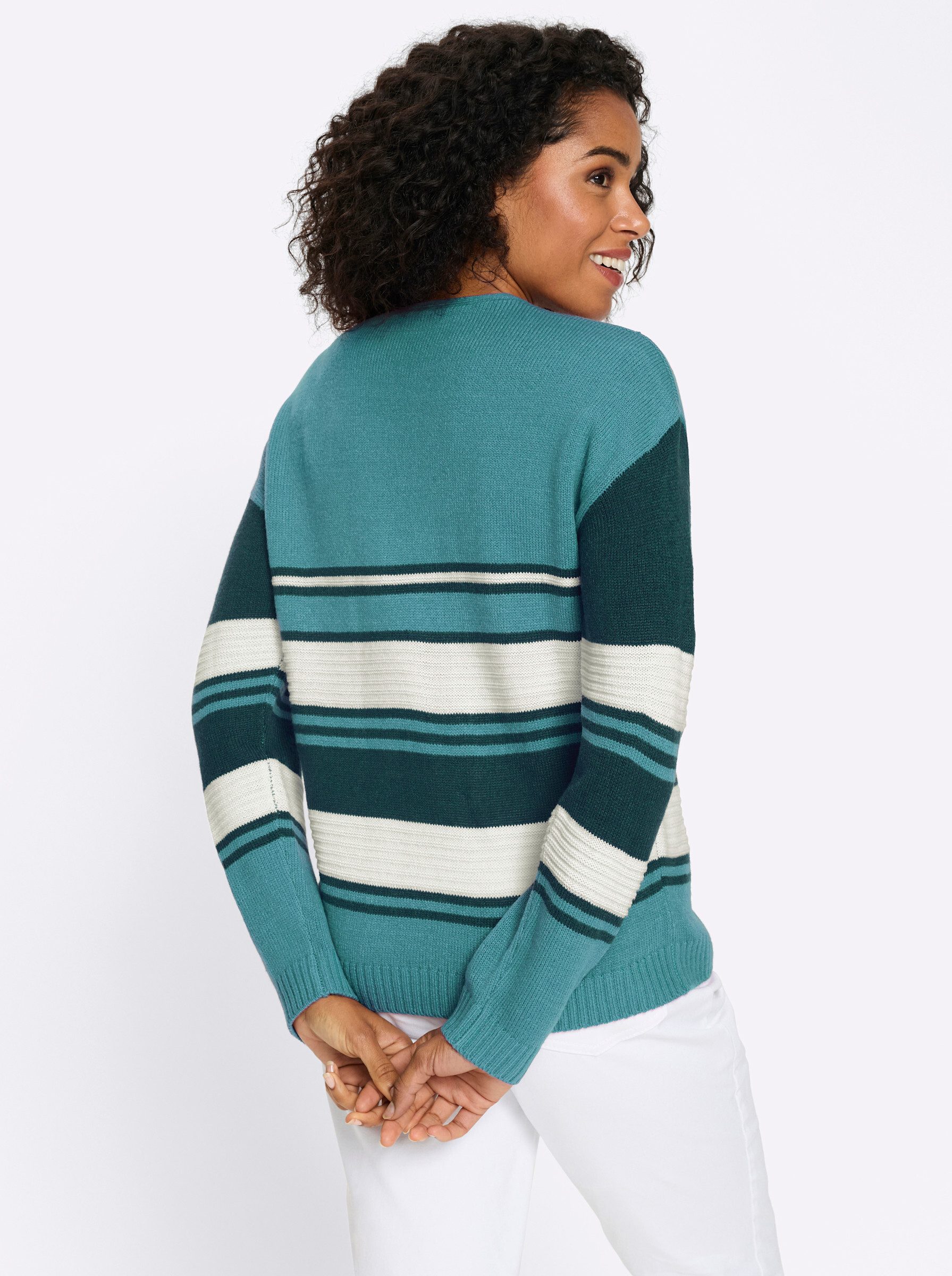 Sieh an! Strickpullover Langarm-Pullover Langarm Jersey