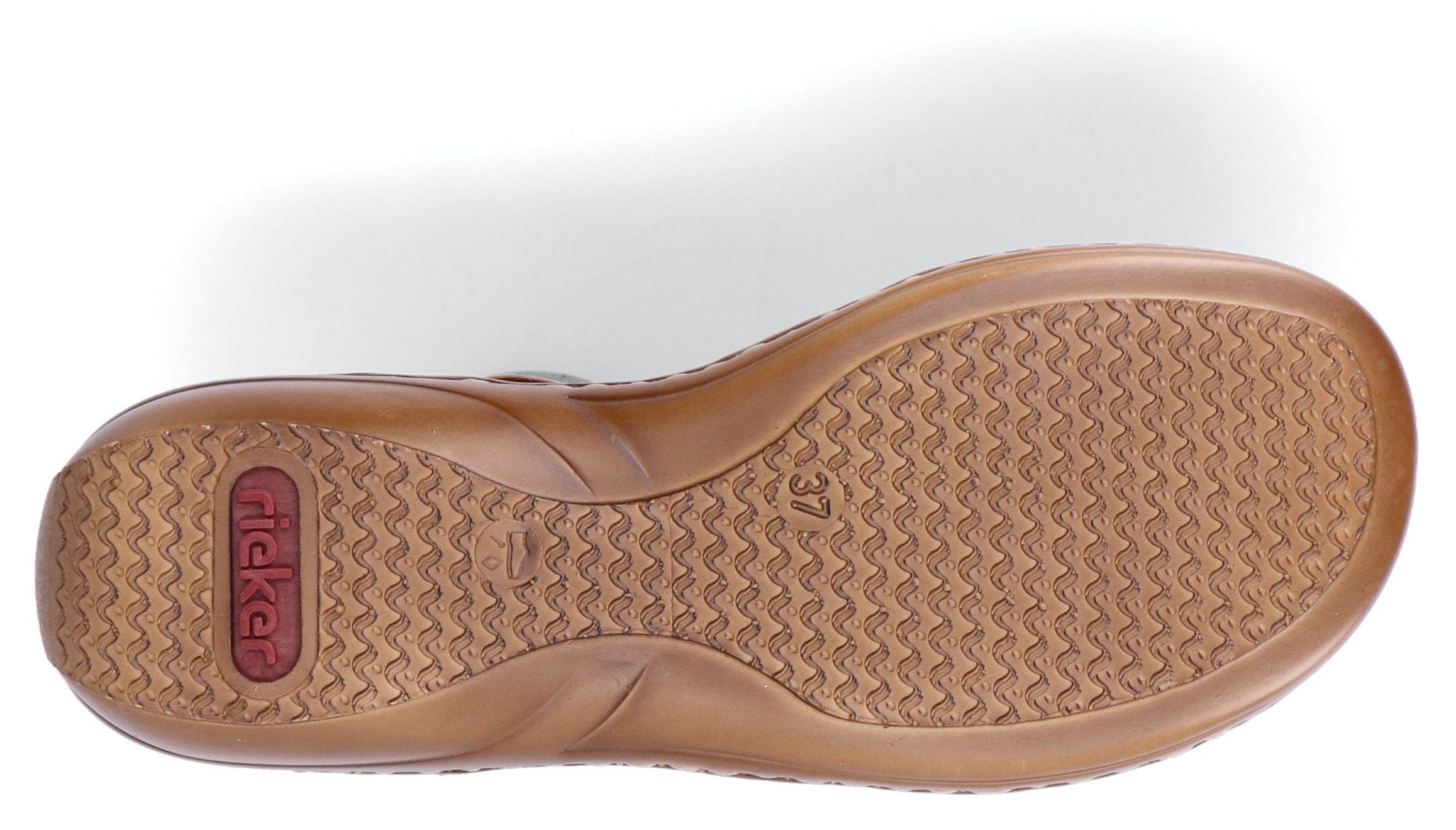 Rieker Riemchensandale, Sommerschuh, Sandalette, Keilabsatz, mit Stretchbänder