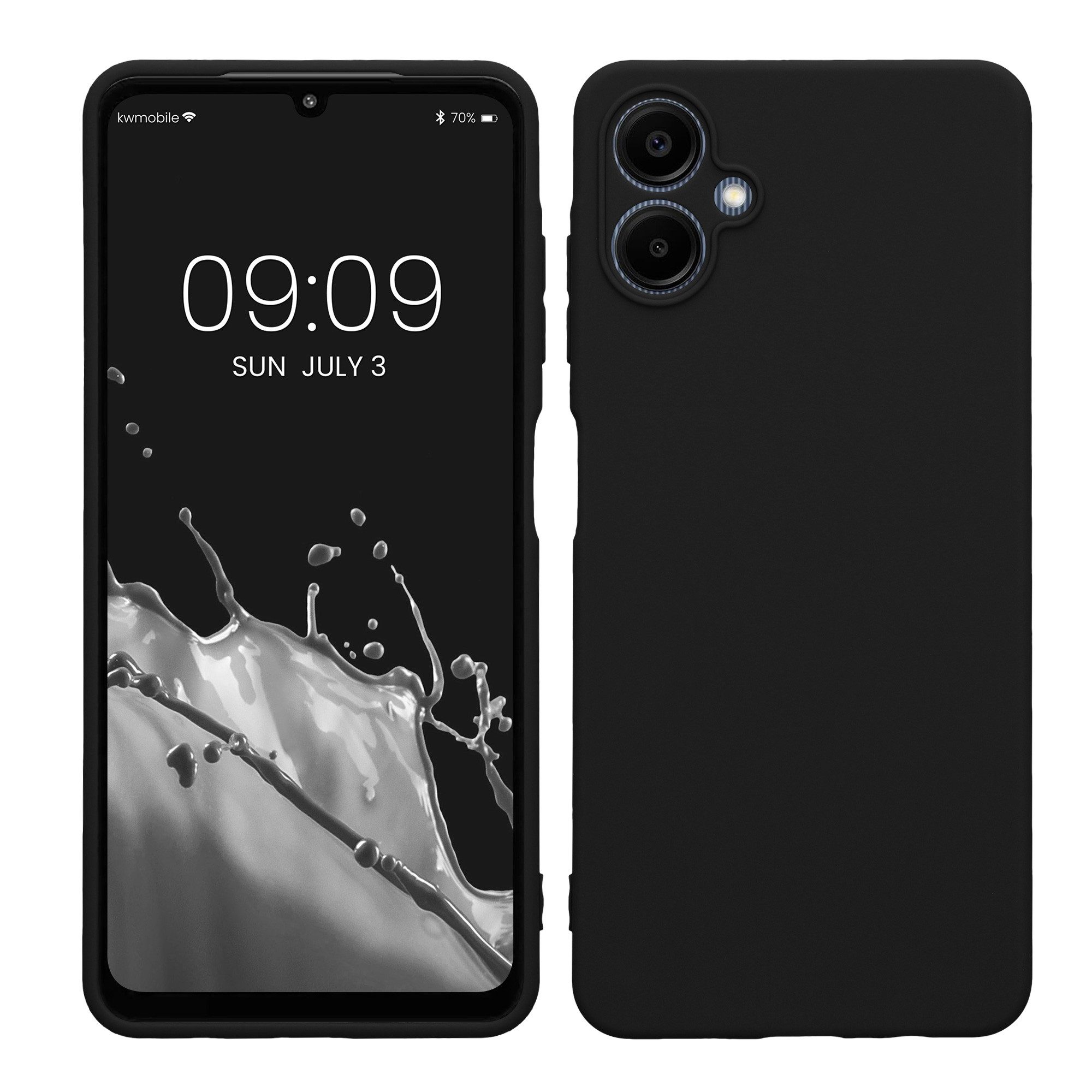 kwmobile Smartphone-Hülle Handyhülle für Samsung Galaxy A06 Hülle, Weiches Handy Silikon Case - Schutzhülle Cover von kwmobile