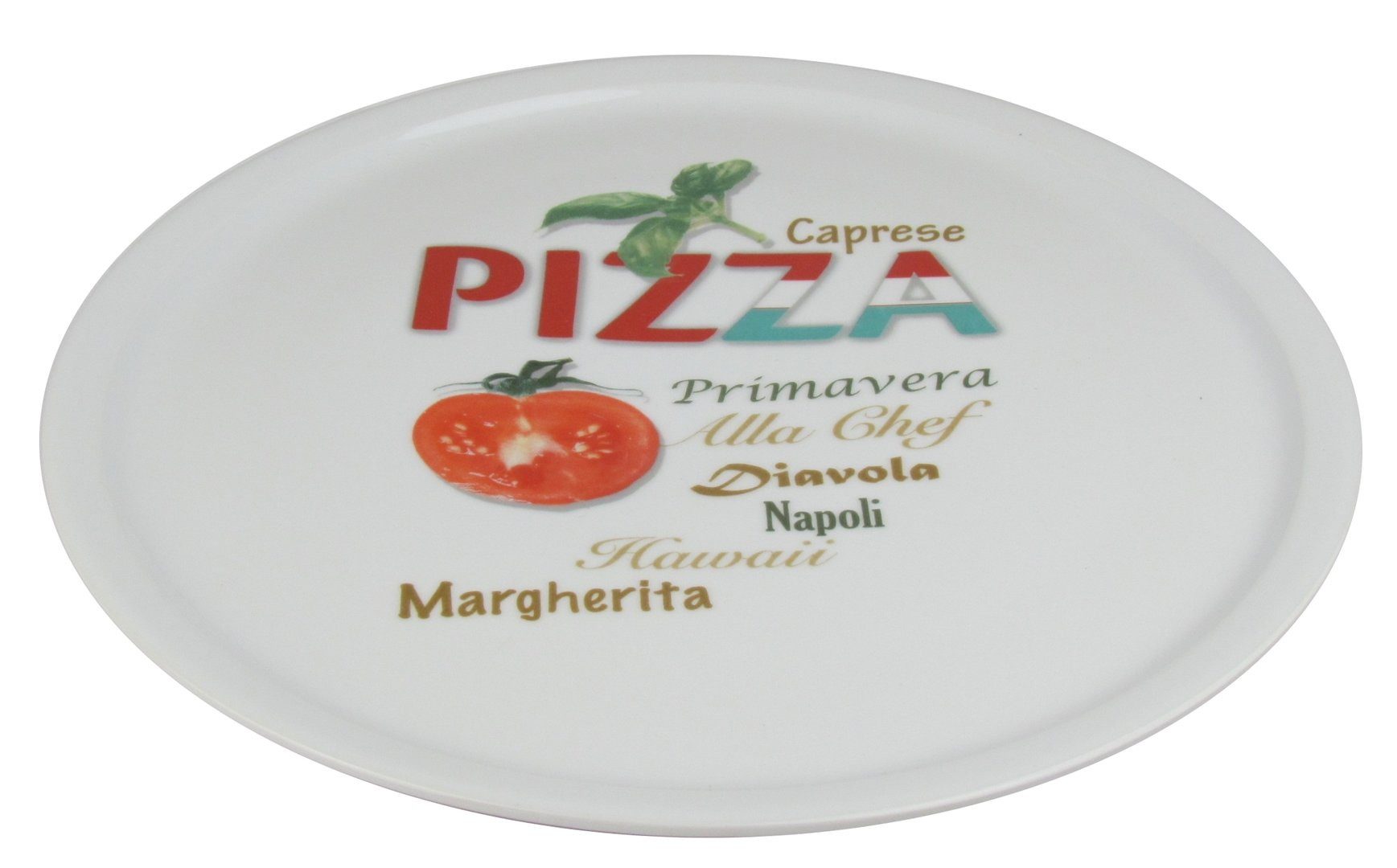 Retsch Arzberg Pizzateller Ø 30cm mit Dekor Porzellan Set, (2 St), pro Set 2 verschiedene Motive, spülmaschiengeeignet