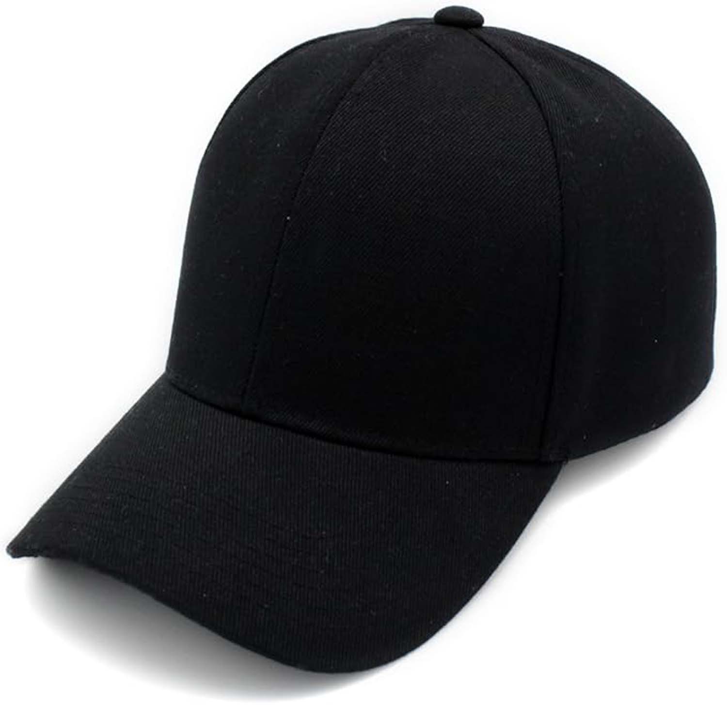 Oemmn Baseball Cap Herren Damen Einfache Einfarbiger Baseball Caps Kappe Mütze