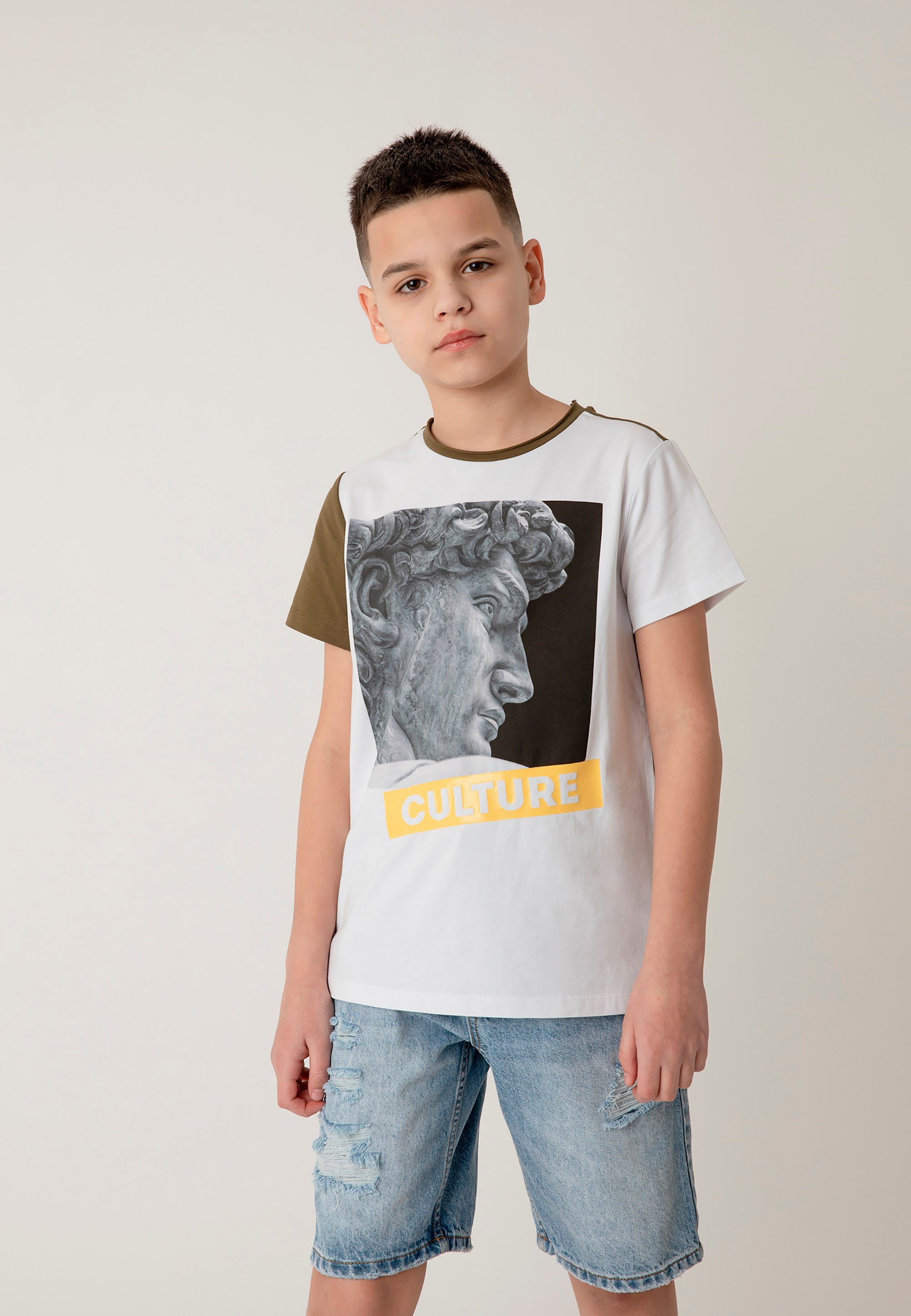 Gulliver T-Shirt mit großem Frontprint