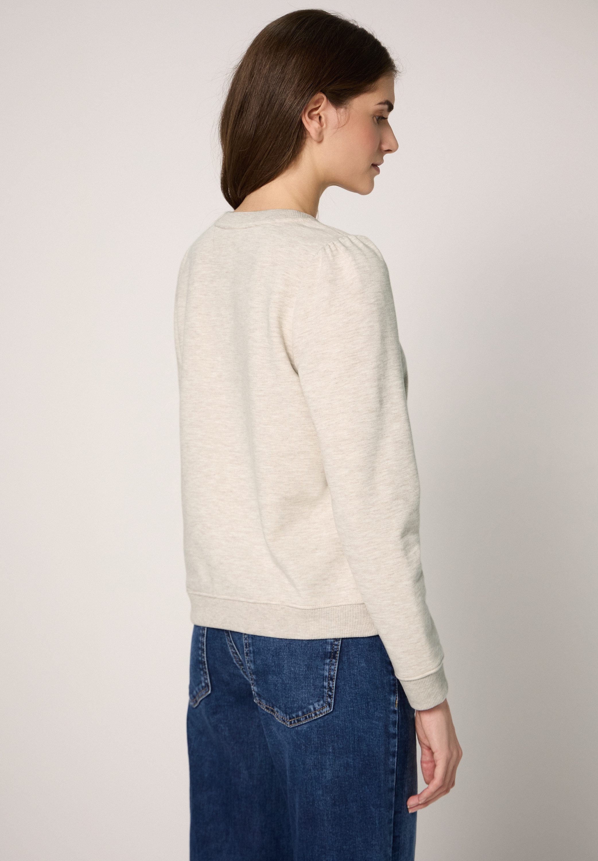 STREET ONE STUDIO Langarmshirt mit Knopfleiste günstig online kaufen