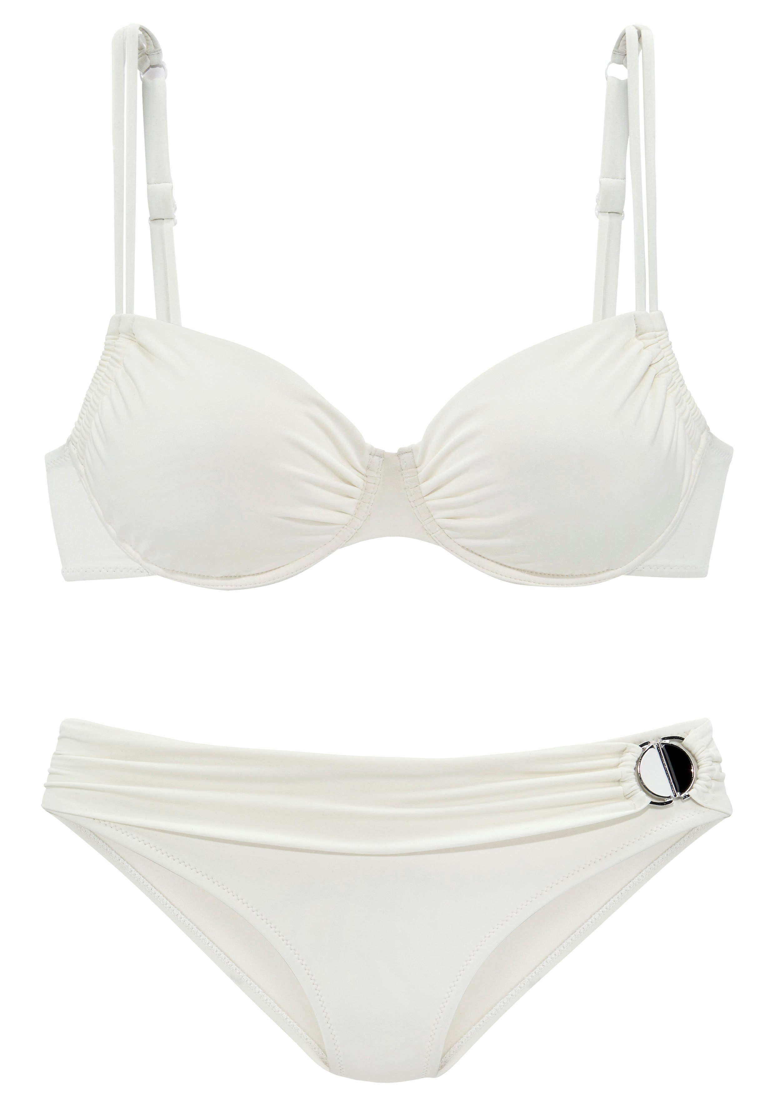 JETTE Bügel-Bikini mit Zier-Accessoire günstig online kaufen