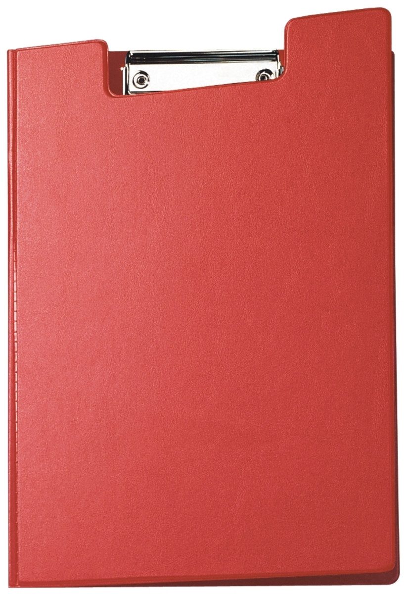 Schreibmappe Schreibmappe A4 mit Folienüberzug rot