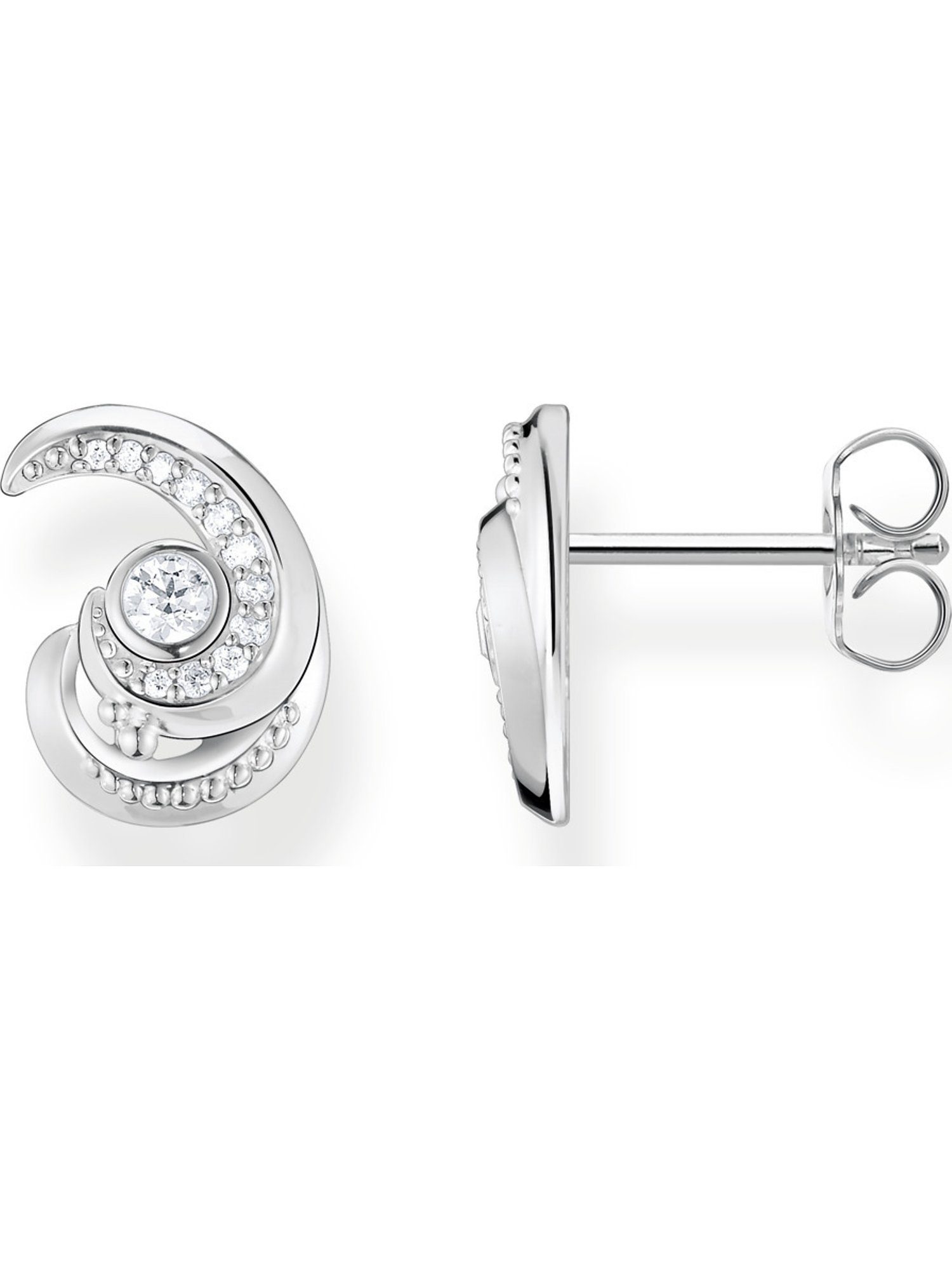 Damen-Ohrstecker Paar Sabo THOMAS SABO Thomas Ohrstecker 925er Zirkonia Silber