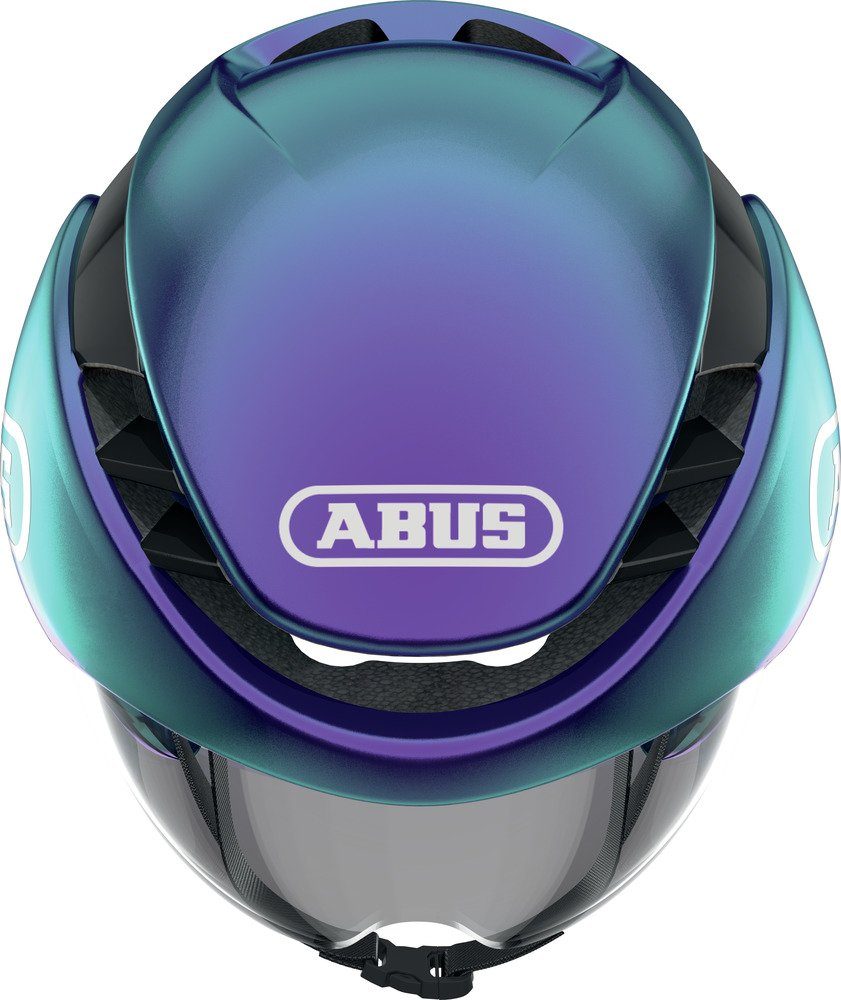 ABUS Rennradhelm GAMECHANGER Tri shiny black