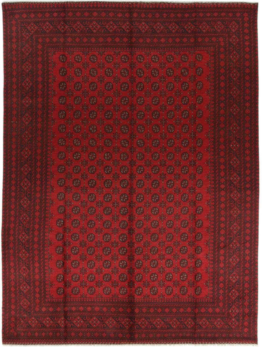 Orientteppich Afghan Akhche 292x388 Handgeknüpfter Orientteppich, Nain Trading, rechteckig, Höhe: 6 mm