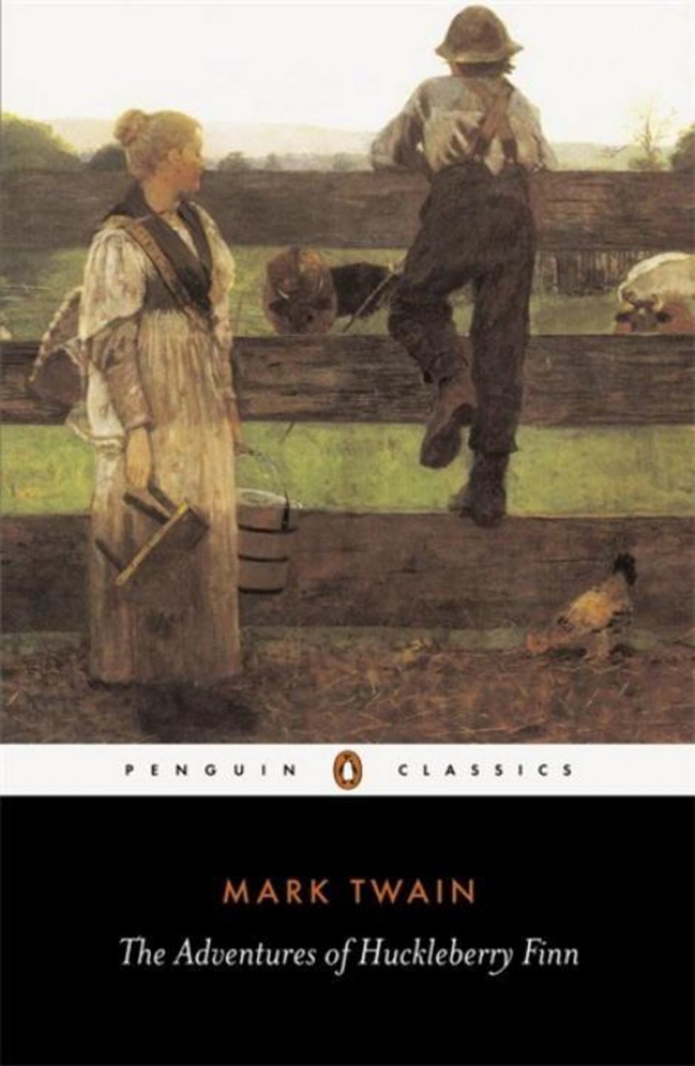 The Adventures of Huckleberry Finn / Mark Twain