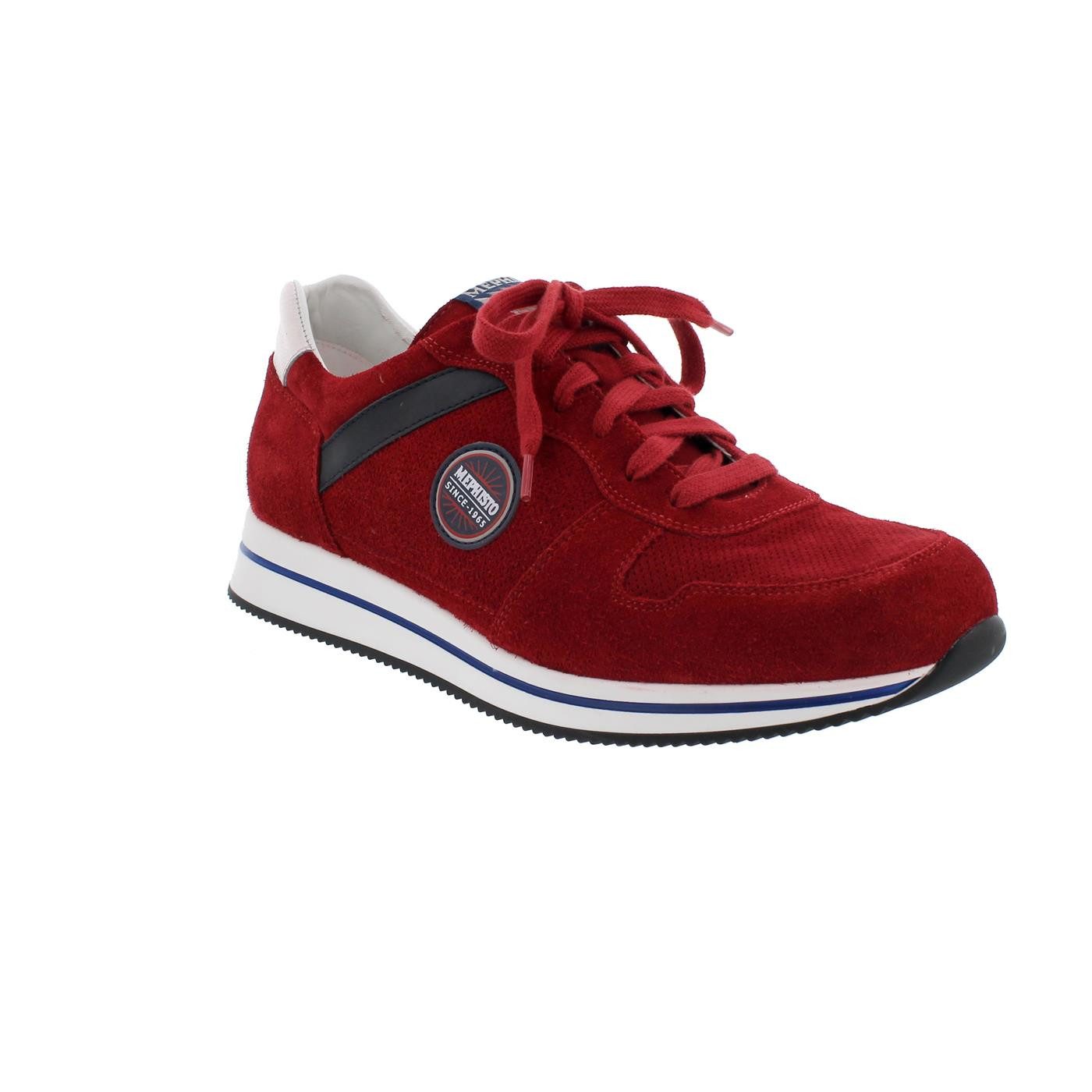 Mephisto Mephisto Garry Halbschuh, Velsport 3688N (Velourleder), oxblood, Wechs Schnürschuh