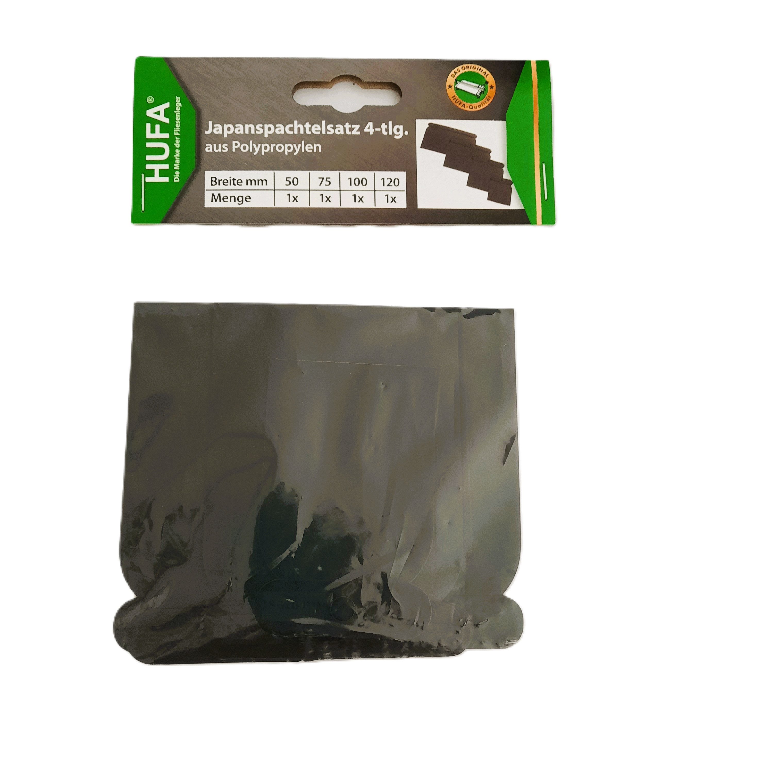 Hufa Japanspachtel Hufa Japanspachtel 4er Set Kunststoff 50mm/75mm/100mm/120mm