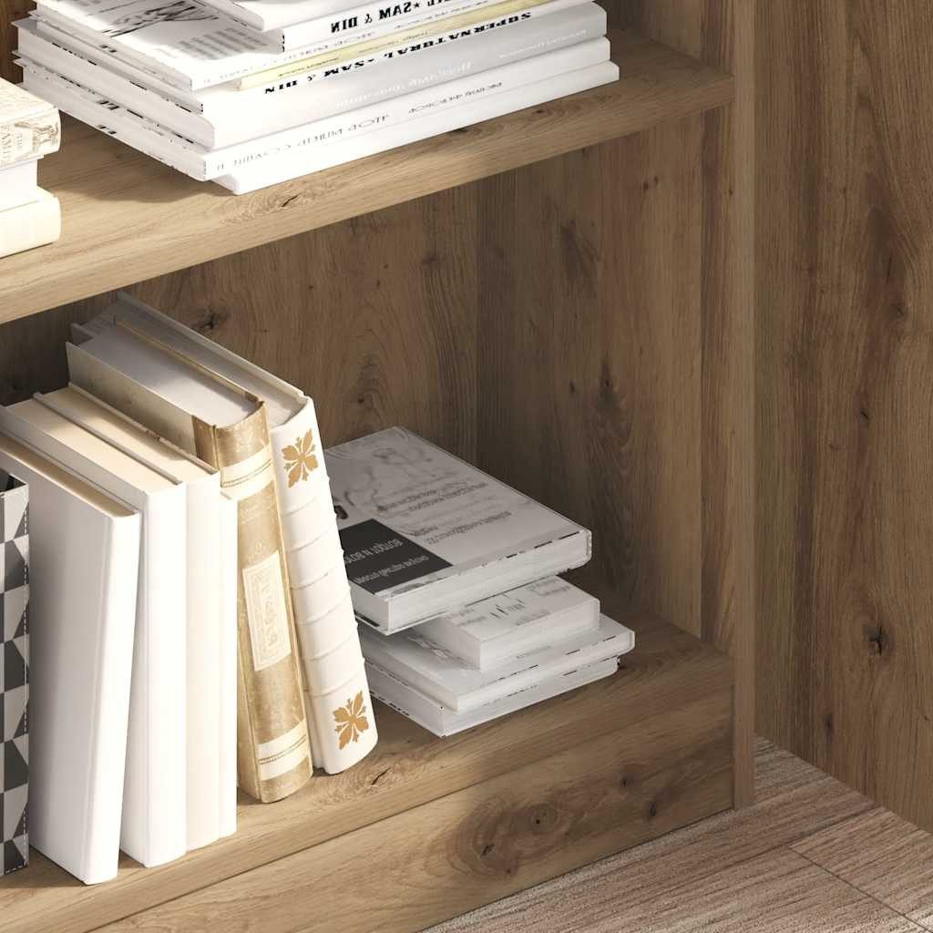 vidaXL Bücherregal Bücherregal Artisan-Eiche 80x24x109 cm Holzwerkstoff, 1- günstig online kaufen