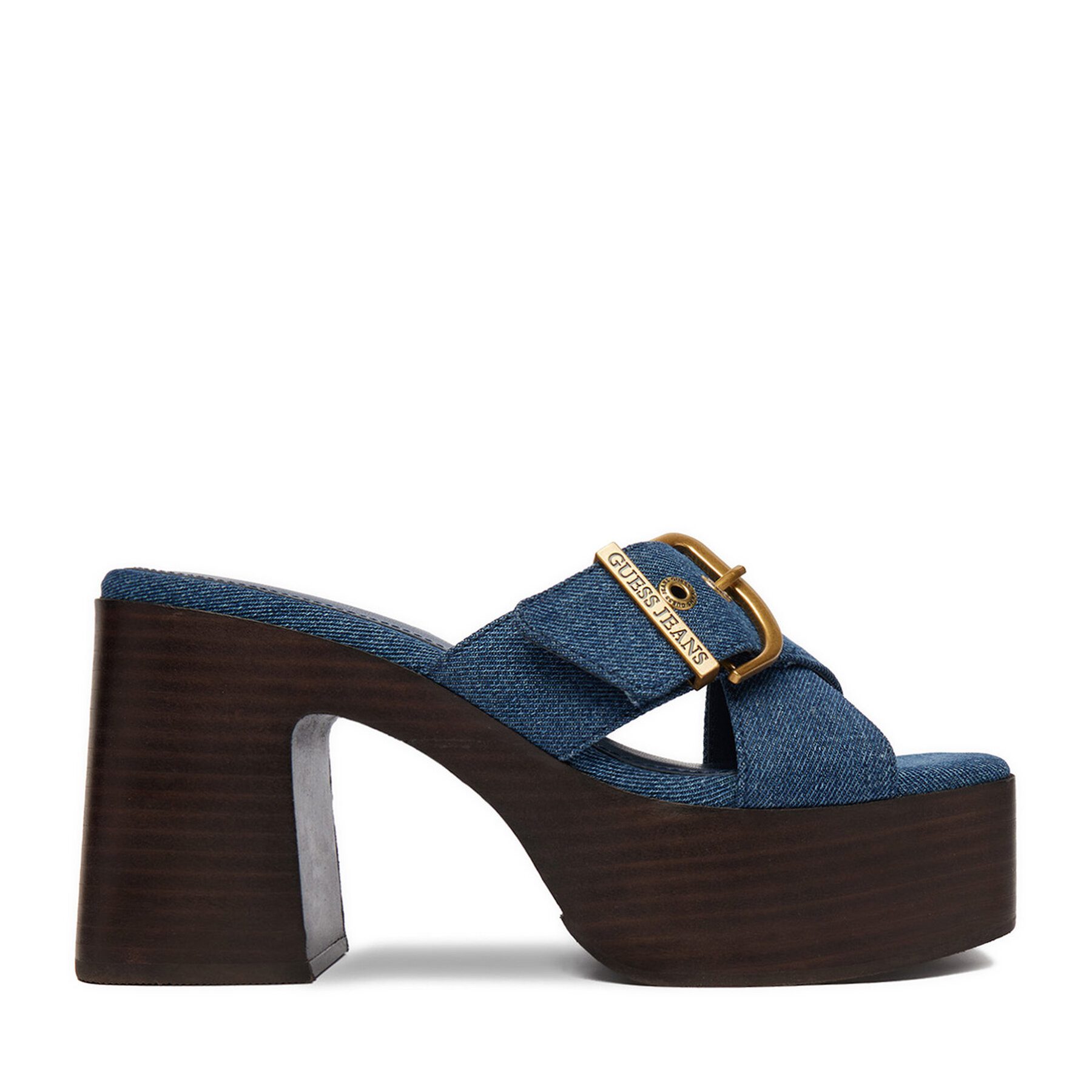 GUESS JEANS Guess Jeans Damen-Flip-Flops Blau Badepantolette