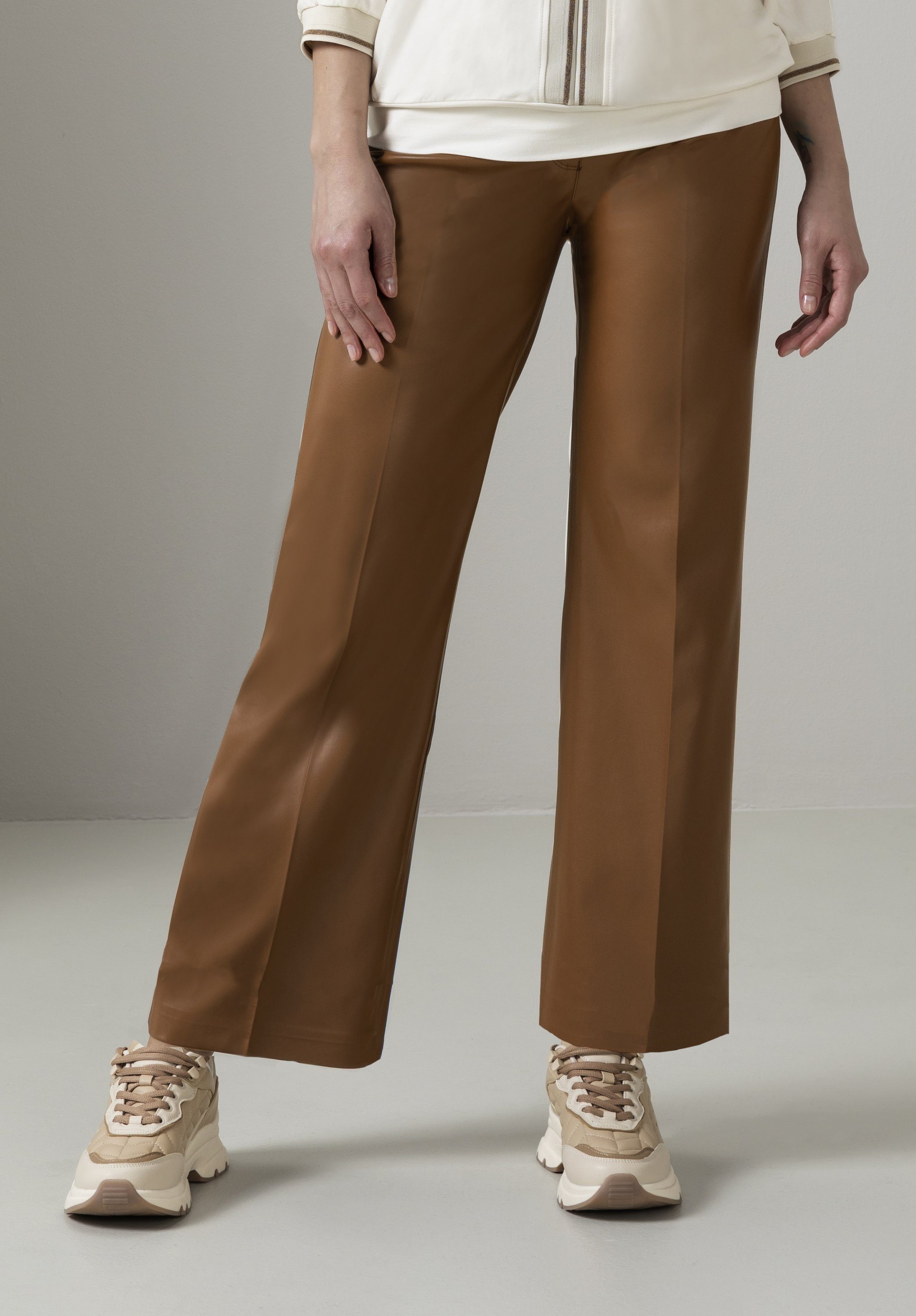 bianca Lederimitathose DENVER in modernem Look günstig online kaufen