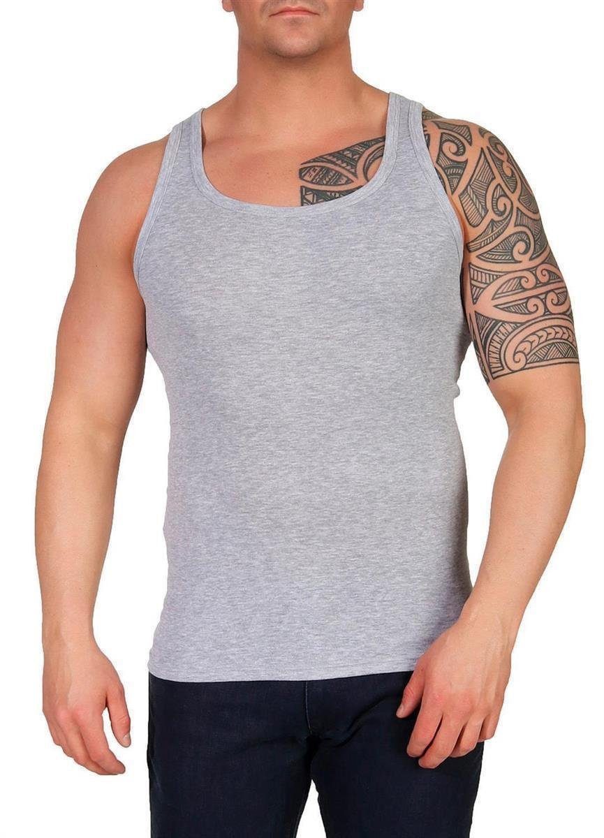 EloModa Unterhemd Herren Unterhemd 2 Stück - 100% Baumwolle, Nahtlos, Komfo günstig online kaufen