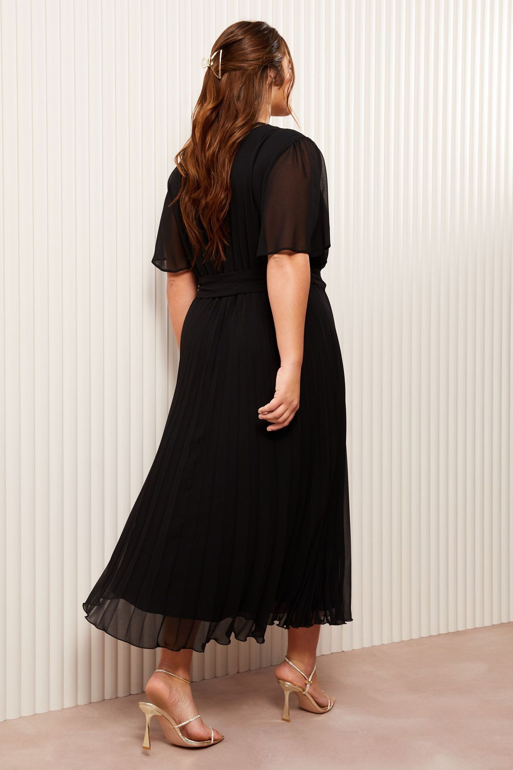 Friends Like These Midikleid Friends Like These Midikleid mit Falten, Curve günstig online kaufen