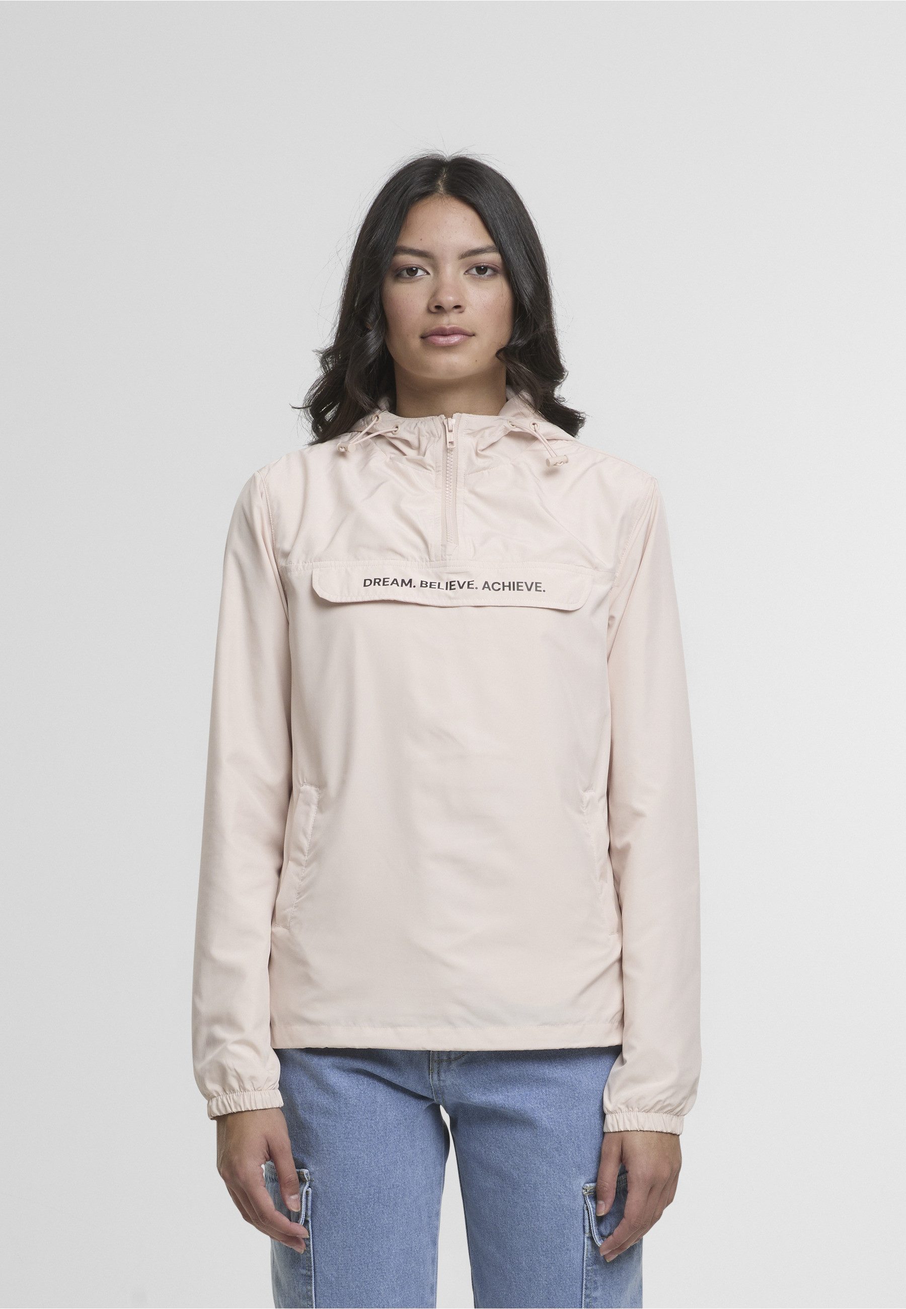 MisterTee Umstandssweatshirt MisterTee Dream Believe Achieve Ladies Basic Pull Over Jacket – Bild 5 von 5