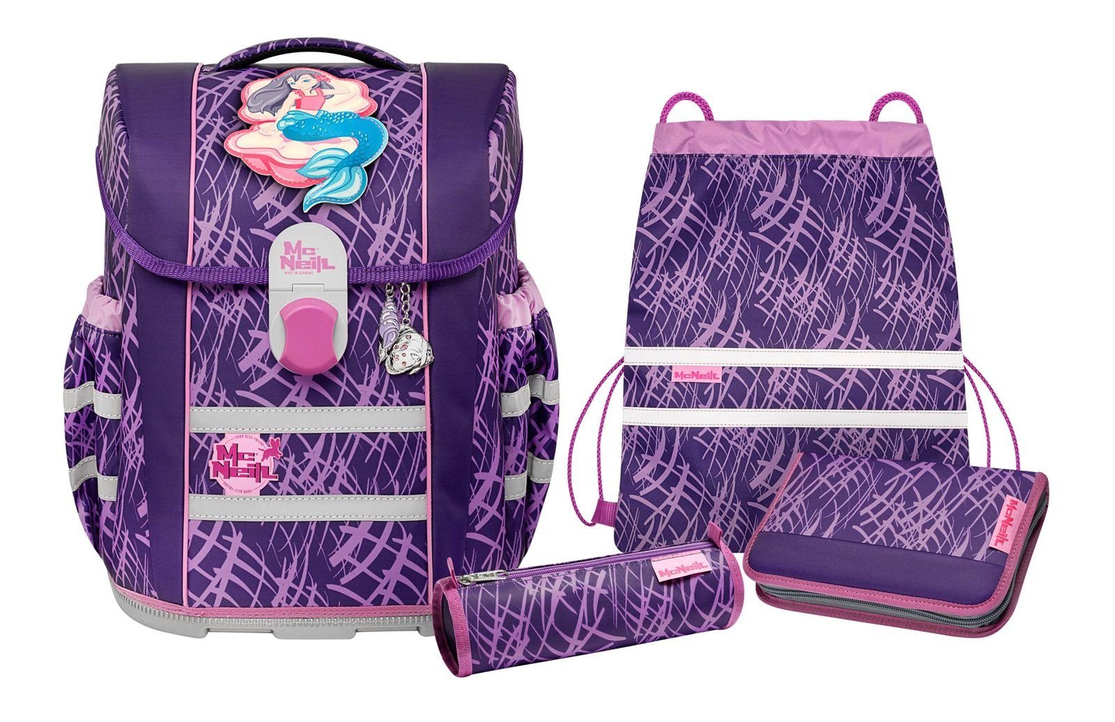 McNeill Schulranzen Ergo Mac2 (Set, 5-tlg)