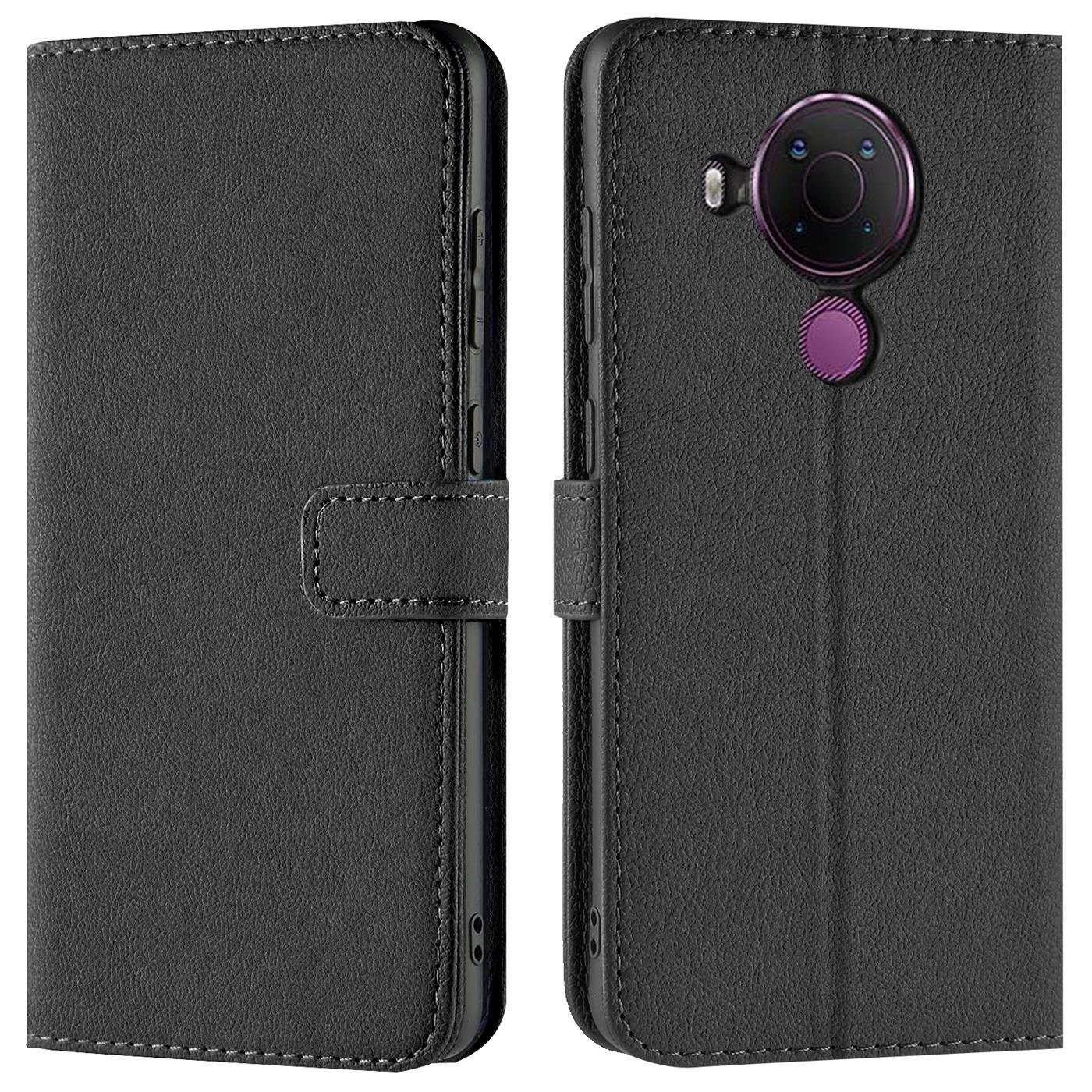 CoolGadget Handyhülle Wallet Klapp Tasche Book Case für Nokia 5.4 6,39 Zoll, Hülle Klapphülle Flip Cover Etui Schutzhülle