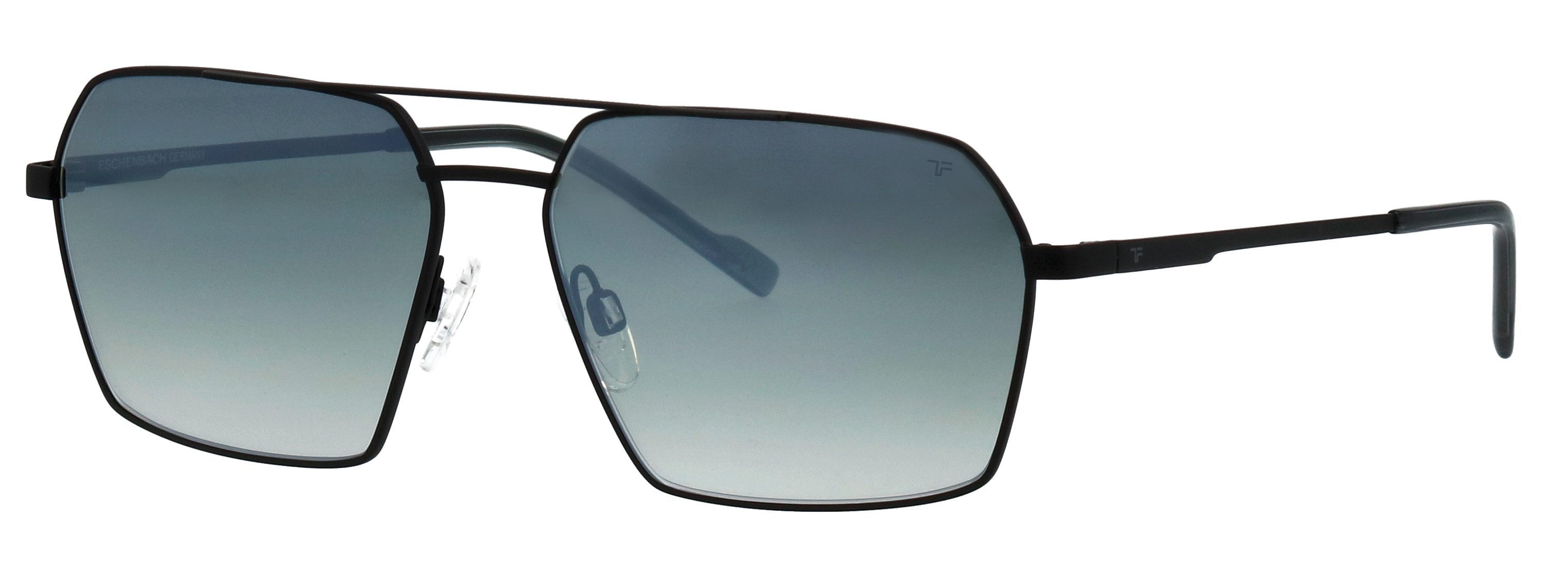TITANflex Sonnenbrille Modell 824133 Form Pilot, Logoschriftzug auf Bügel, Titanflexfassung