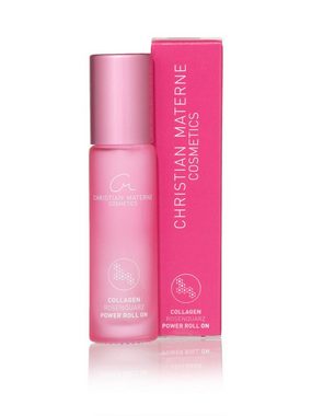 Christian Materne Gesichtsserum Collagen Rosenquarz Power Roll On 2 x 10 ml, für die Unterstützung der Hautbarriere