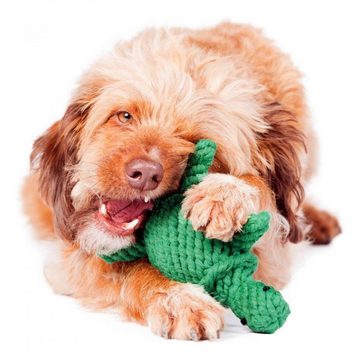PassionMade Kauspielzeug LABONI Hundespielzeug Spielzeug Kuscheltier Hunde Welpen 889, 100% Baumwolle mit Naturfarben eingefärbt