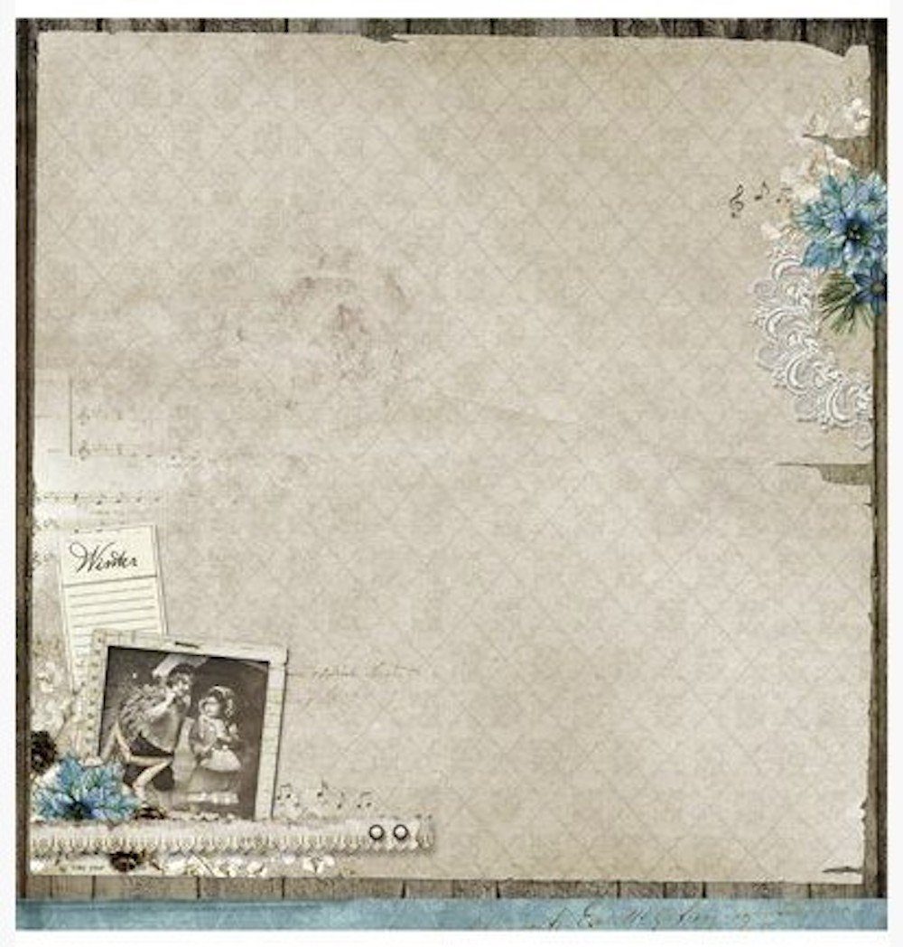 STUDIO LIGHT Zeichenpapier Scrapbook-Papier Doppelseitiges Papier, 30,5 x 30