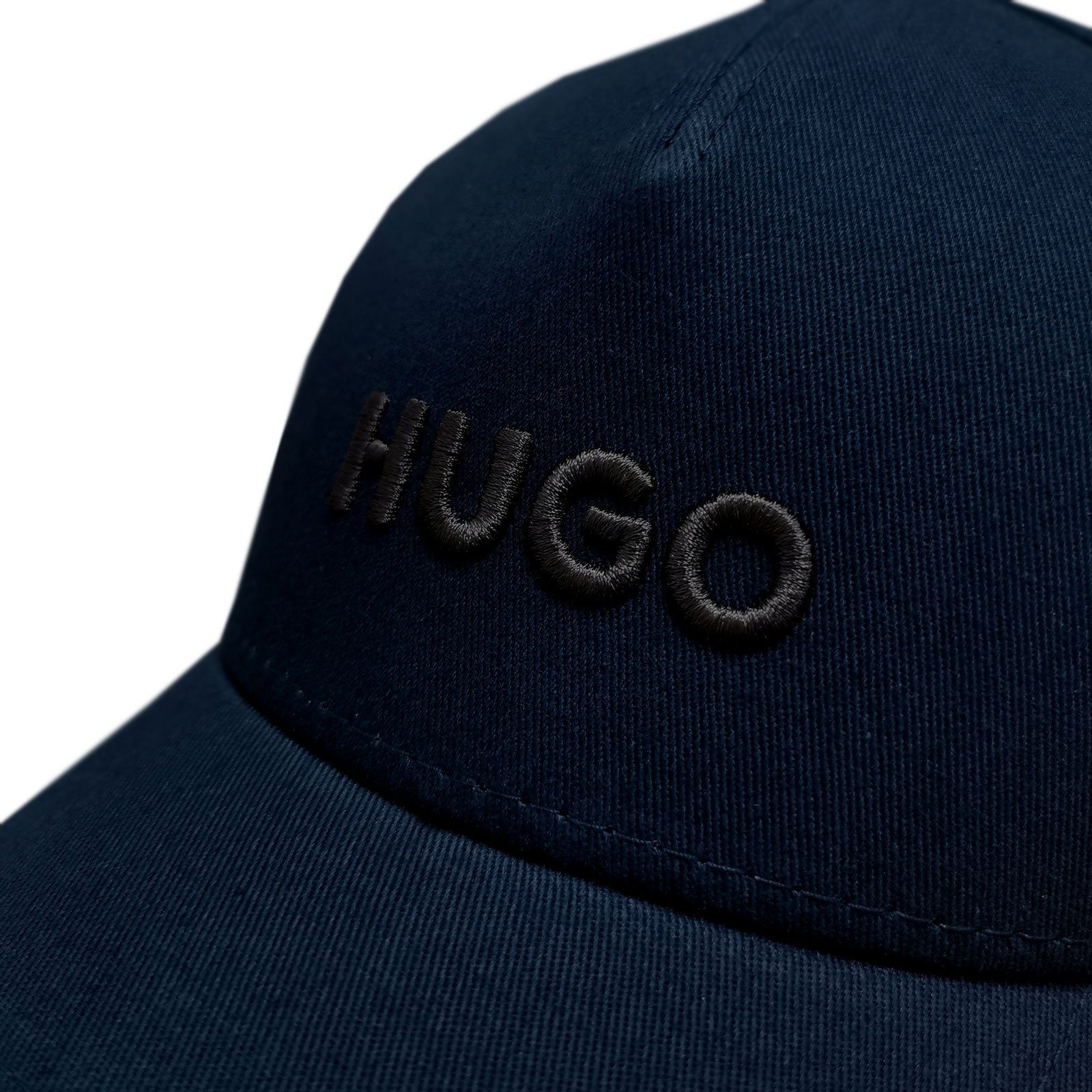 Basecap mit 412 blue Markenlogo Cap Snapback dark HUGO gesticktem