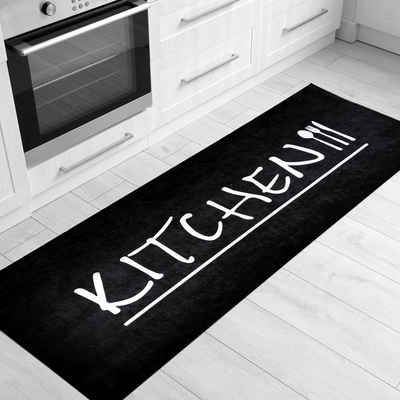 Küchenläufer Kitchen 3040, Sehrazat, rechteckig, Höhe: 5 mm, waschbarer Küchenläufer