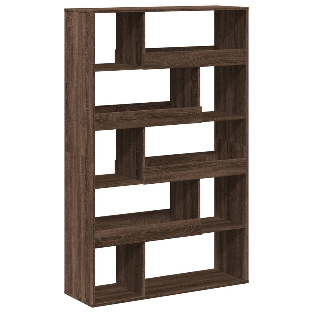 vidaXL Bücherregal Raumteiler Eichen-Optik 100x33x156,5 cm günstig online kaufen
