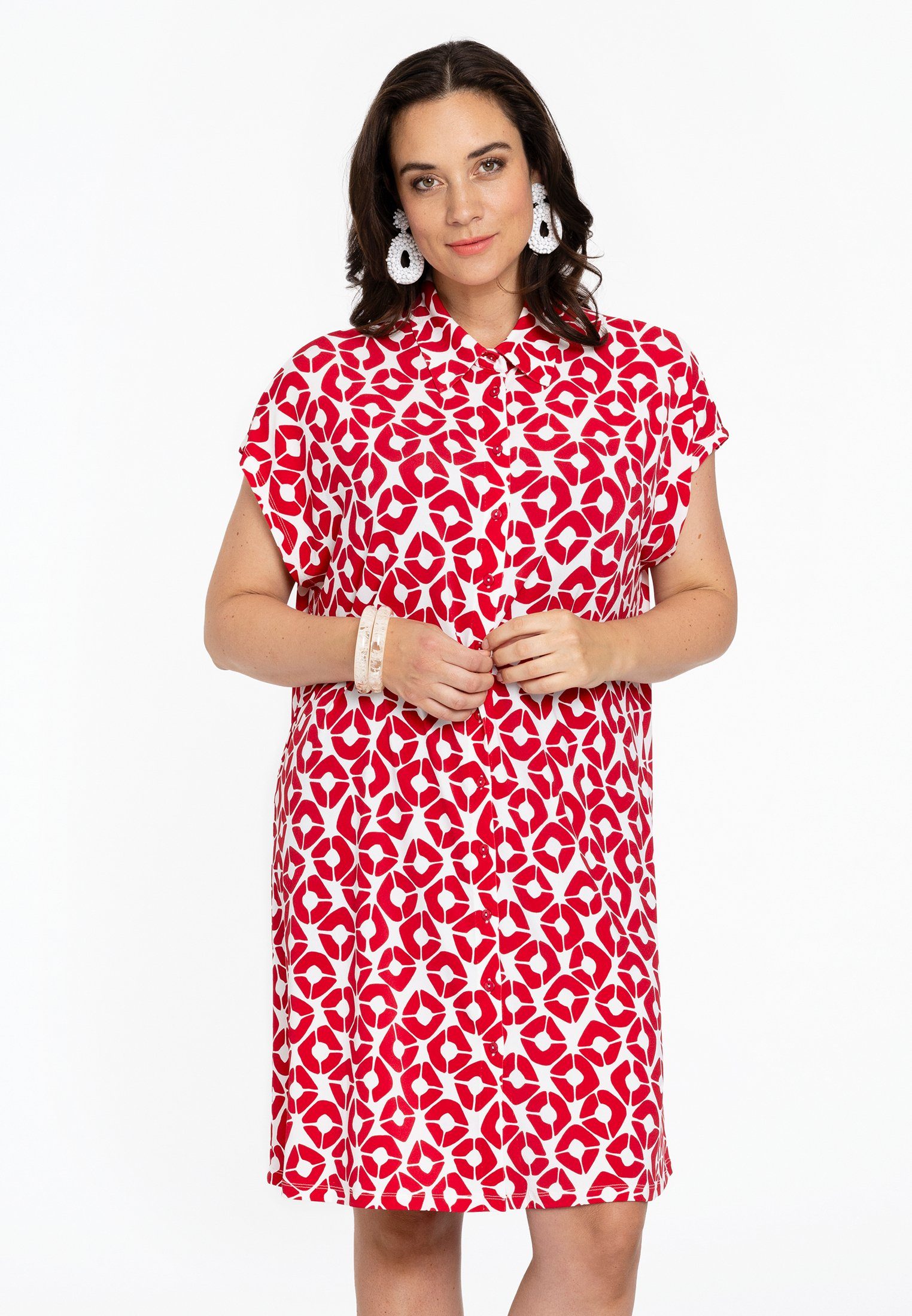 YOEK A-Linien-Kleid Damen Kleid Große Größen