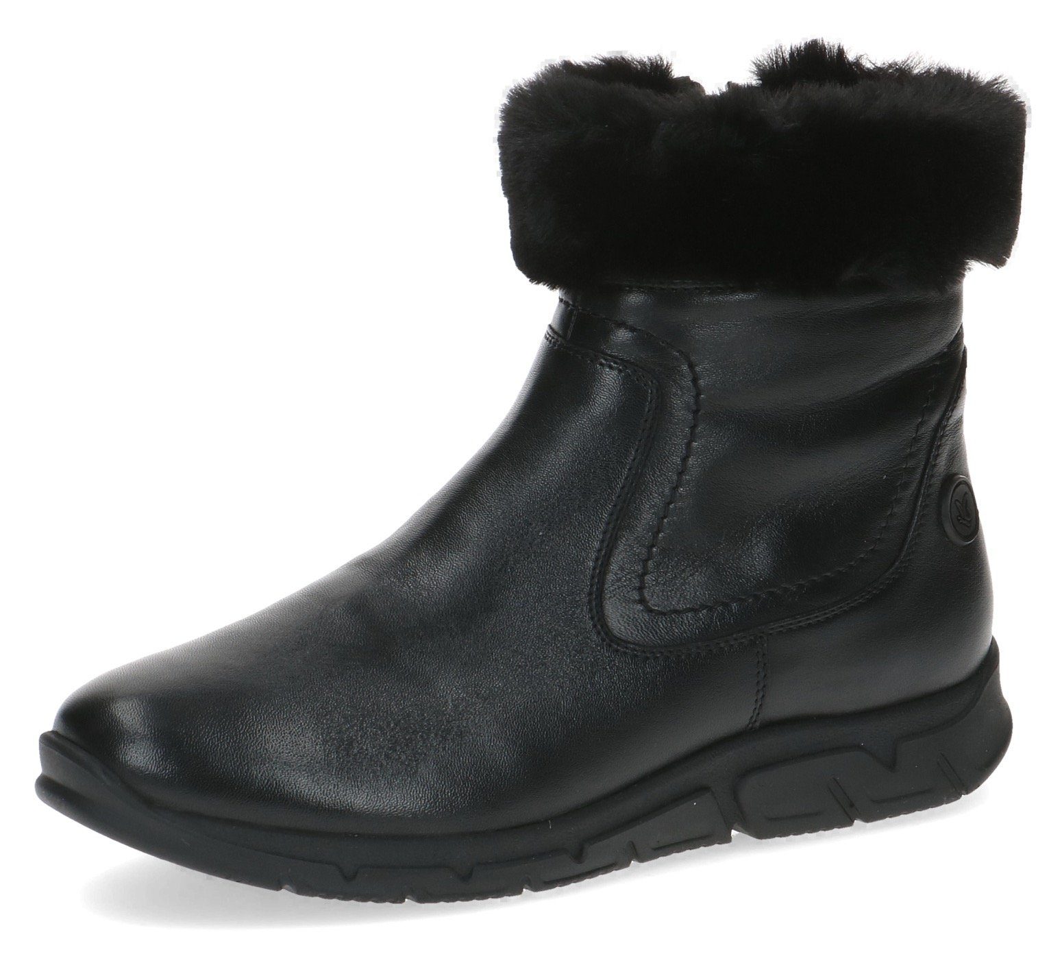 mit Caprice Winterboots Warmfutter-Kragen