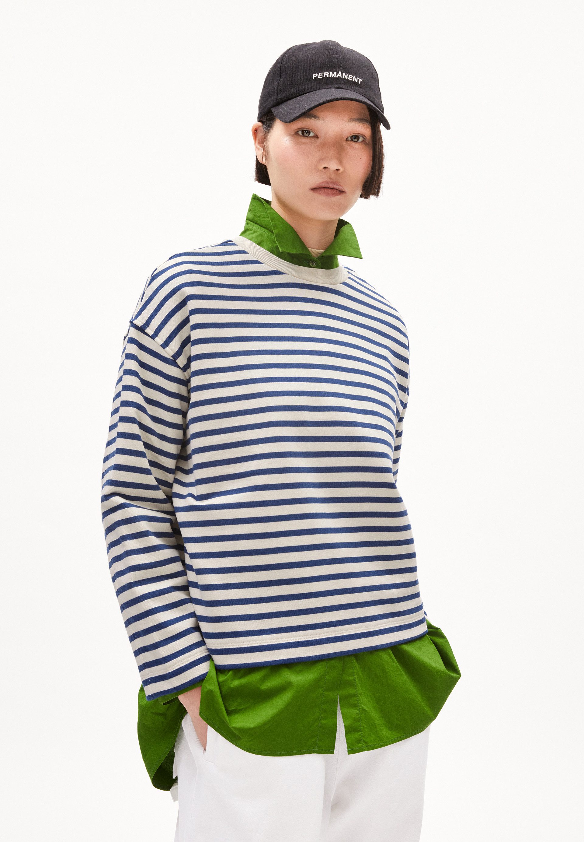 Armedangels Sweatshirt FRANKAA MAARLEN STRIPE (Oversized günstig online kaufen