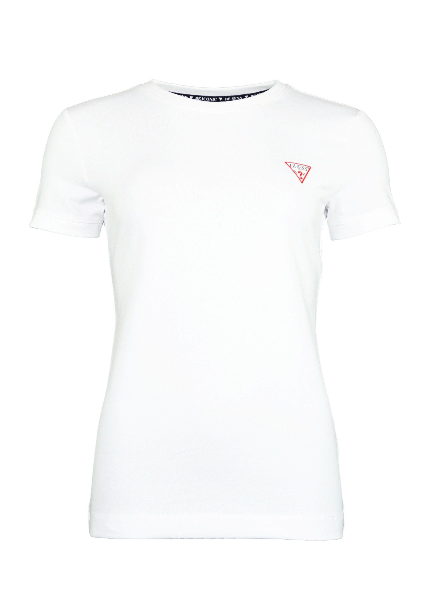 Guess T-Shirt T-Shirt SS CN Mini Triangle Kurzarmshirt (1-tlg., 1) günstig online kaufen